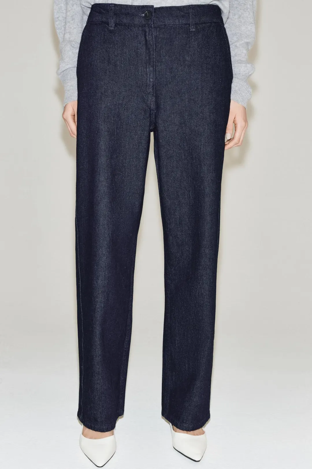 Брюки ZW Collection с эластичным поясом, Zara