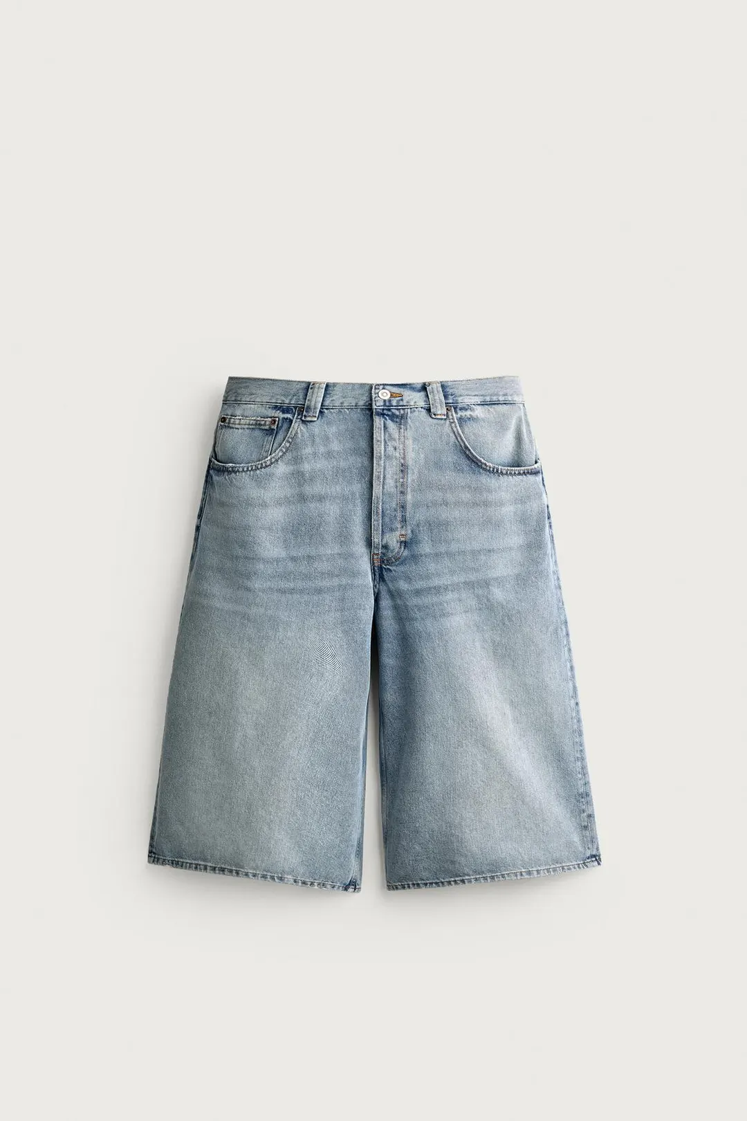 Шорты джинсовые мешковатого кроя, Zara