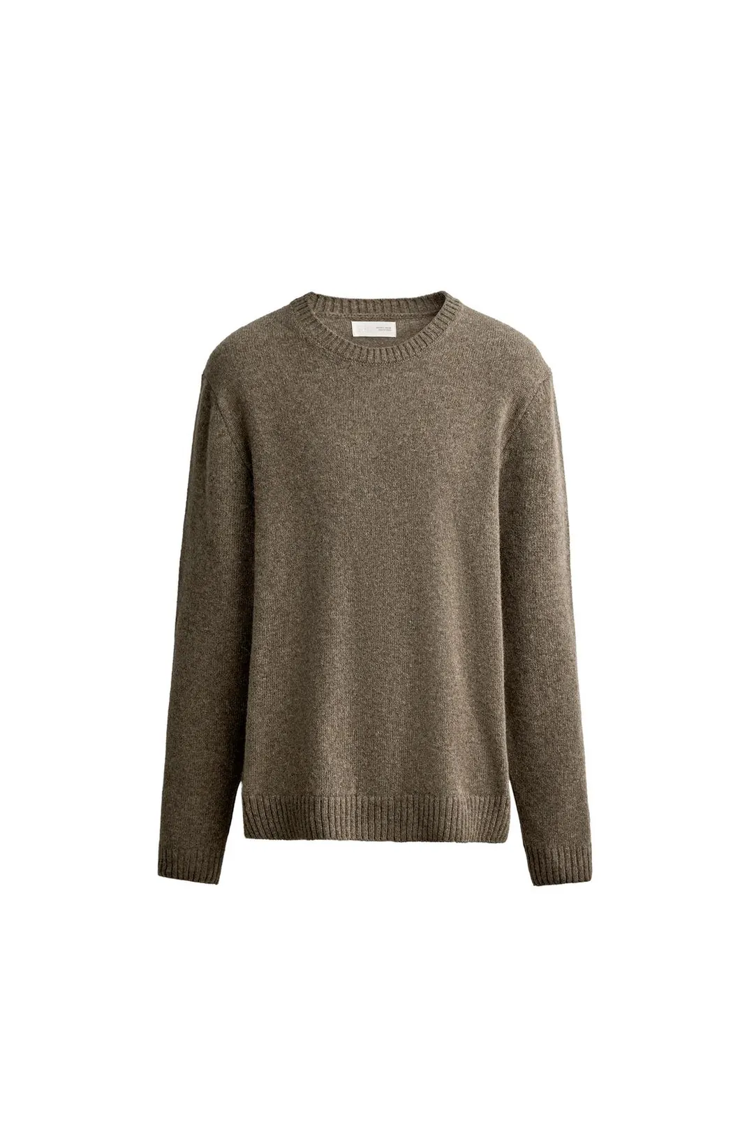 Джемпер прямого кроя из смесовой шерсти, Zara