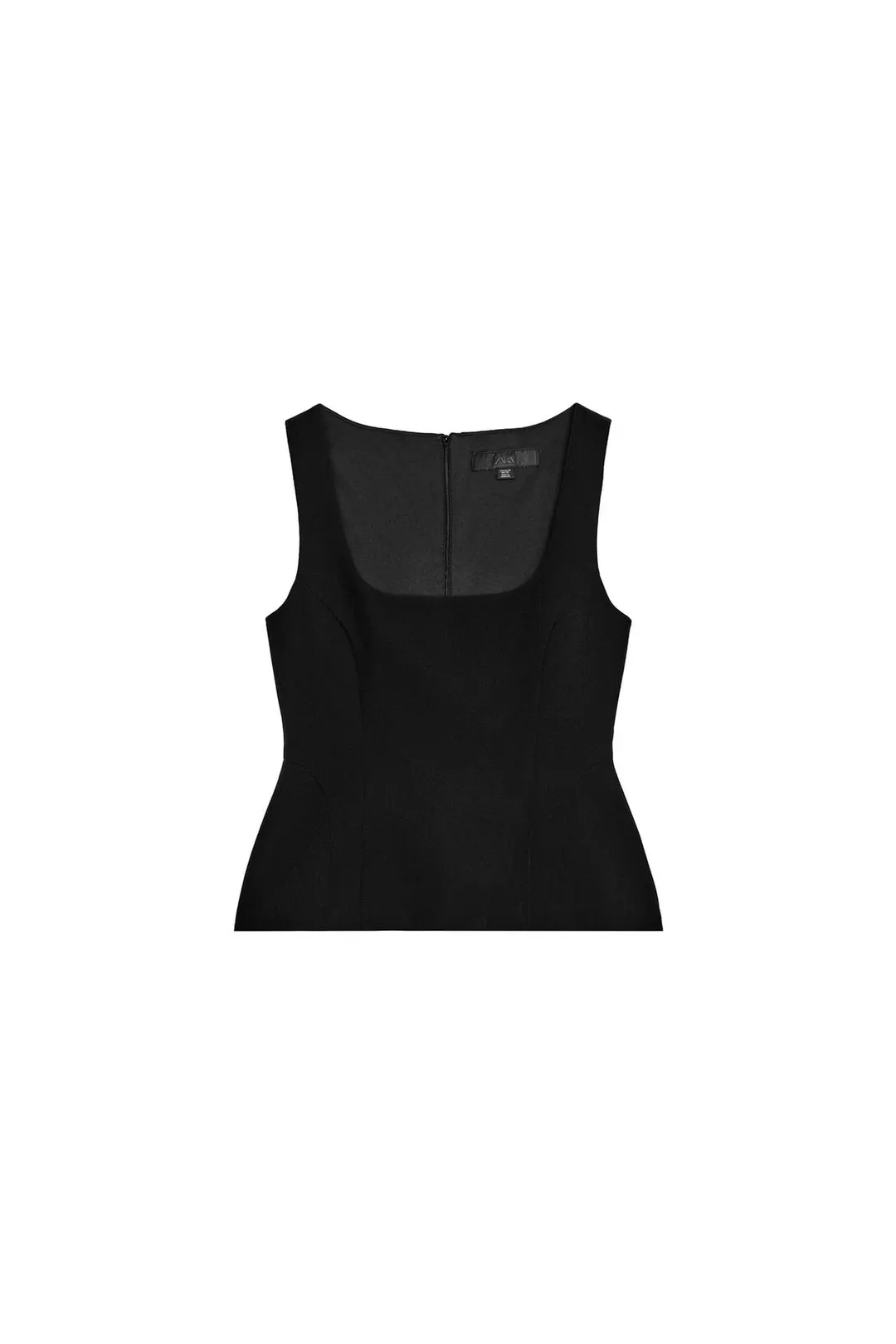 Топ с баской, Zara
