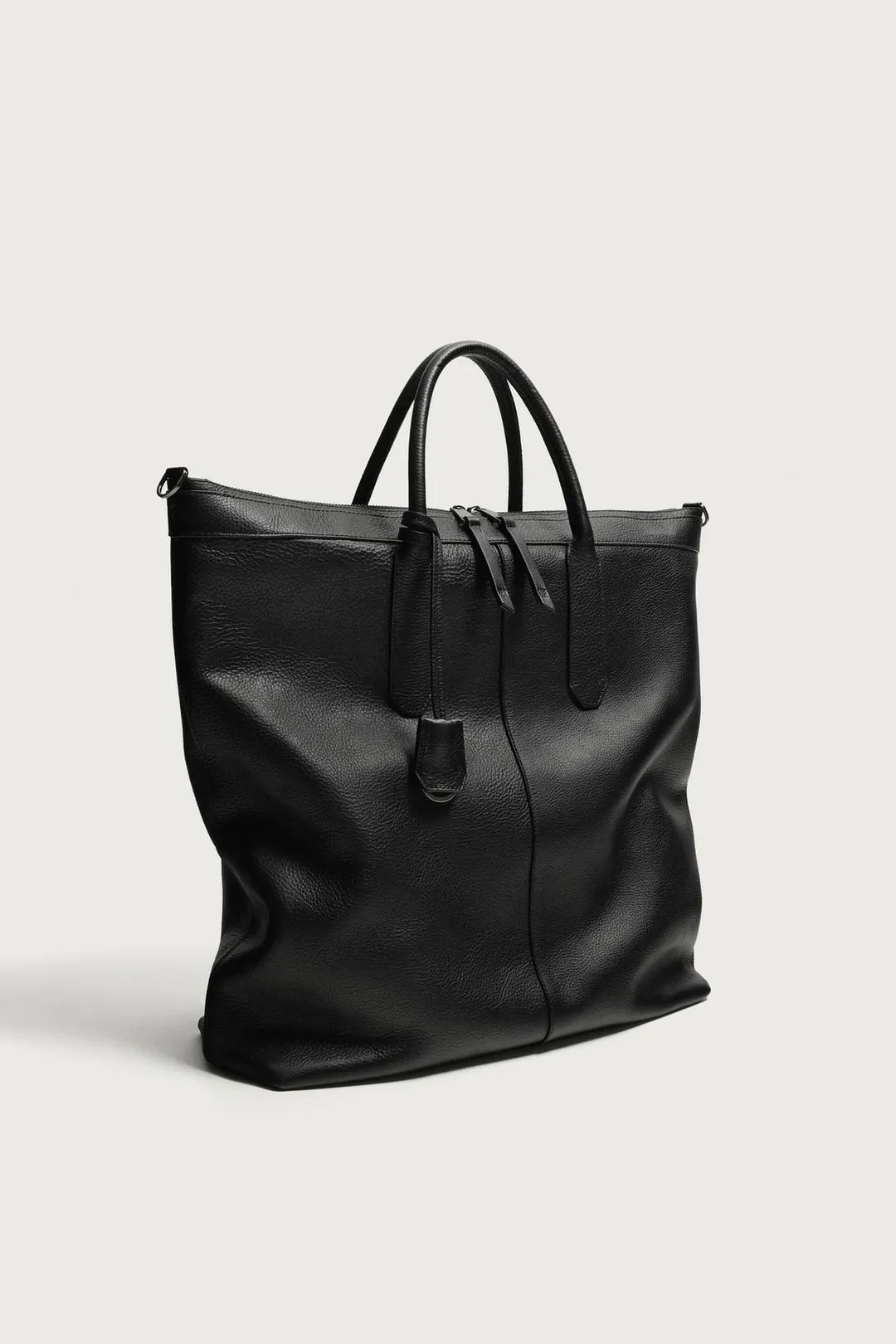 Кожаная сумка-тоут, Zara