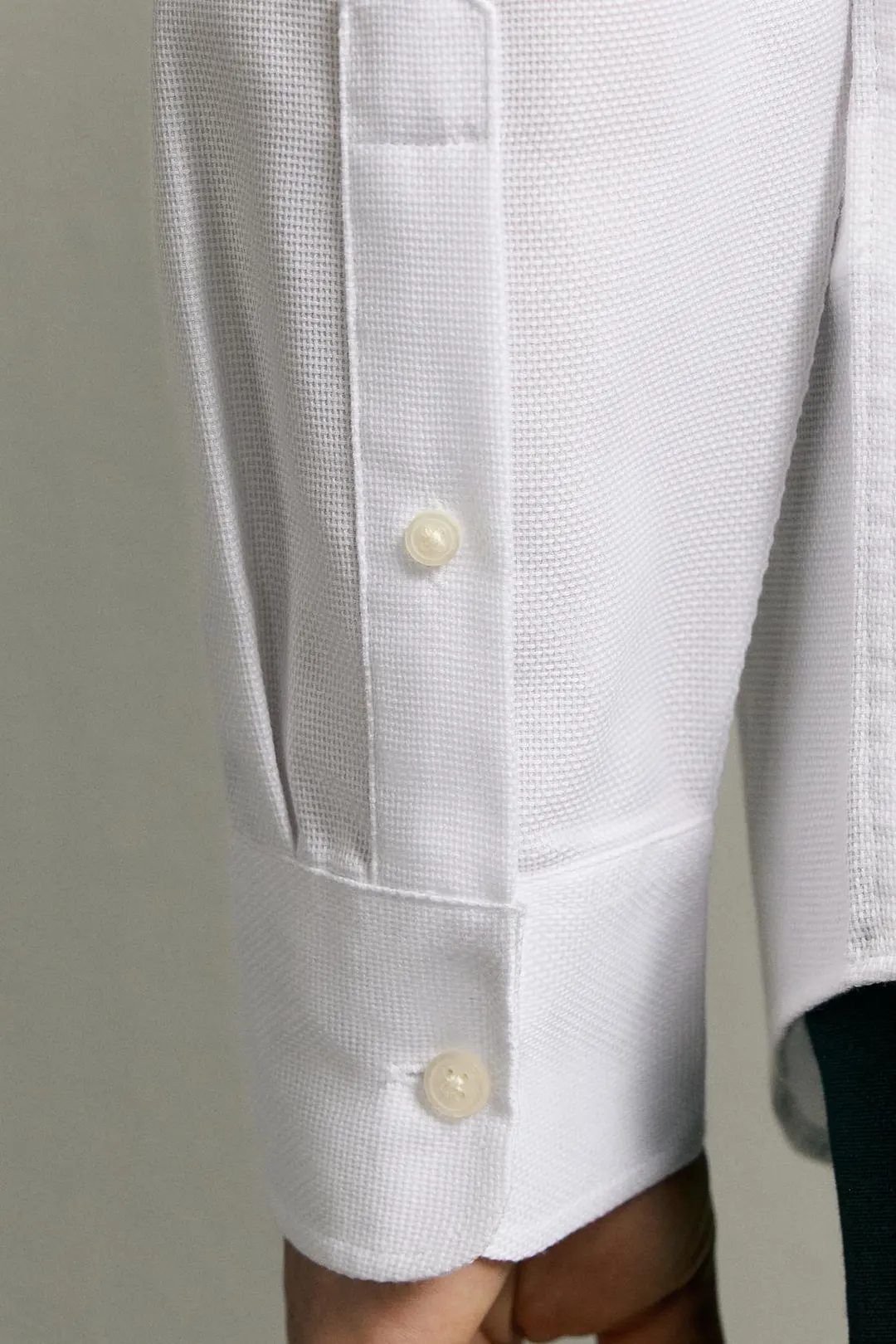 Фактурная рубашка Easy Care, Zara