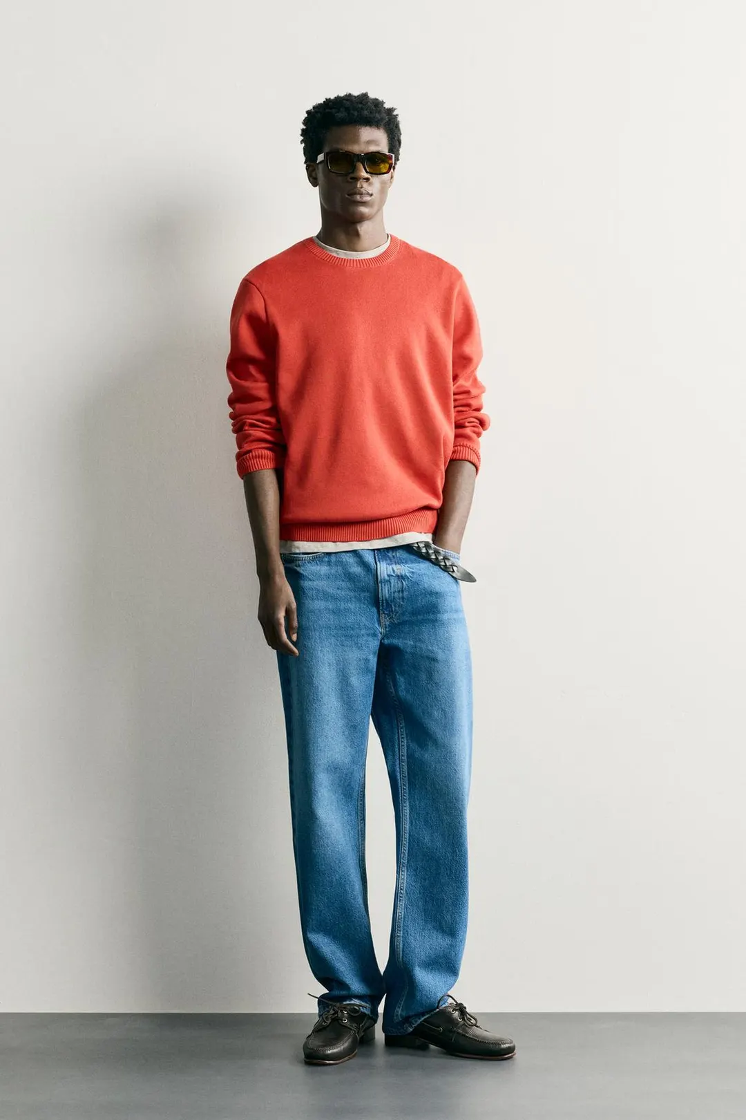 Свитер из фактурного хлопка, Zara