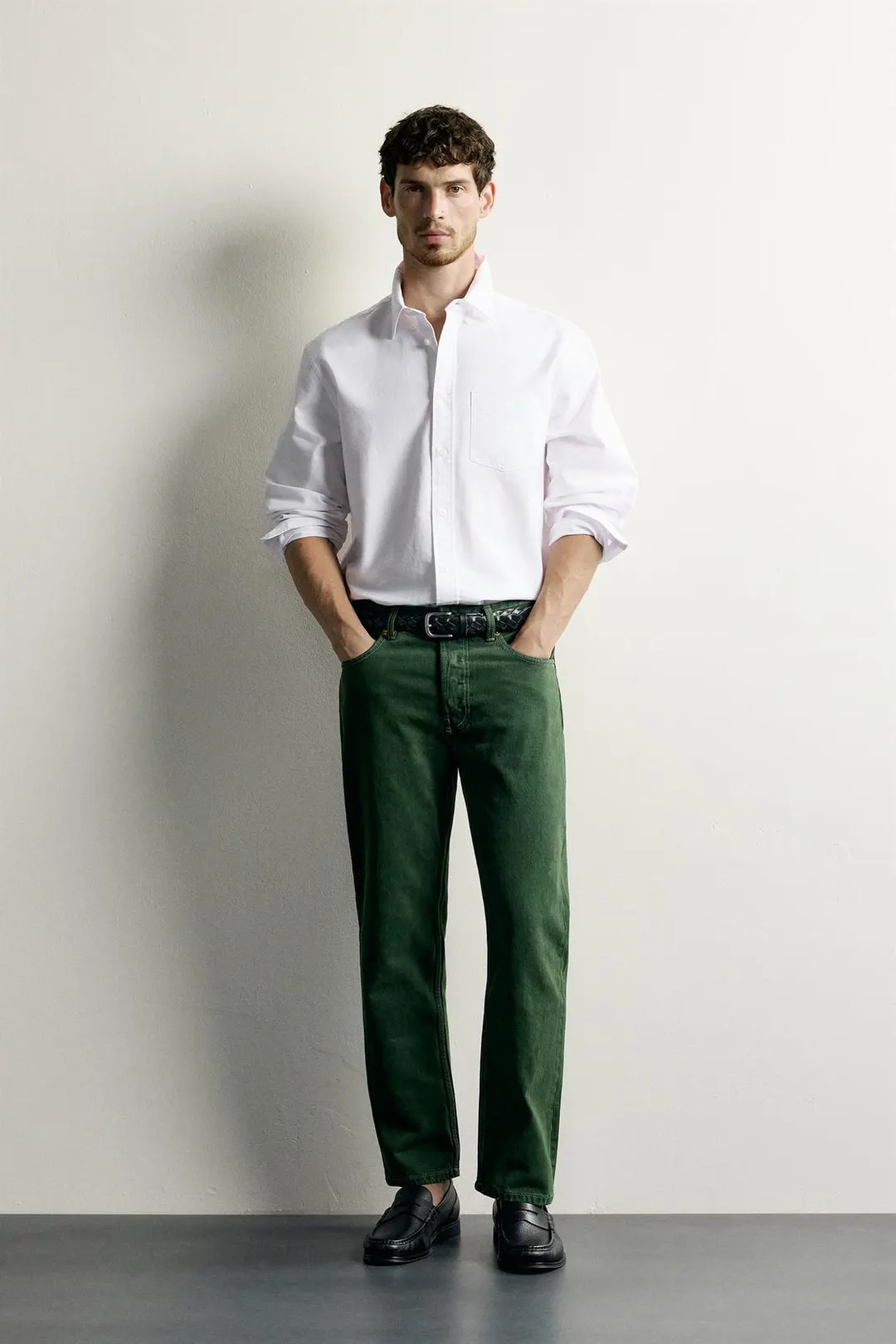 Джинсы прямого кроя, Zara