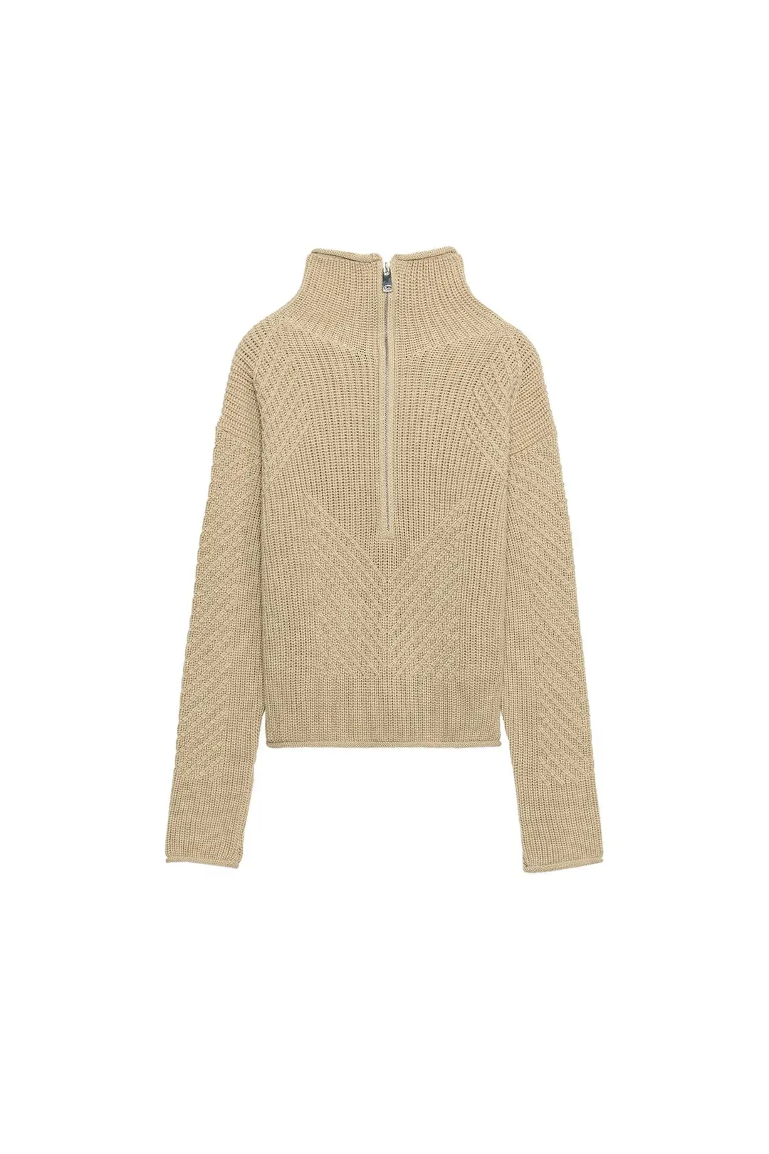 Джемпер фактурной вязки, Zara