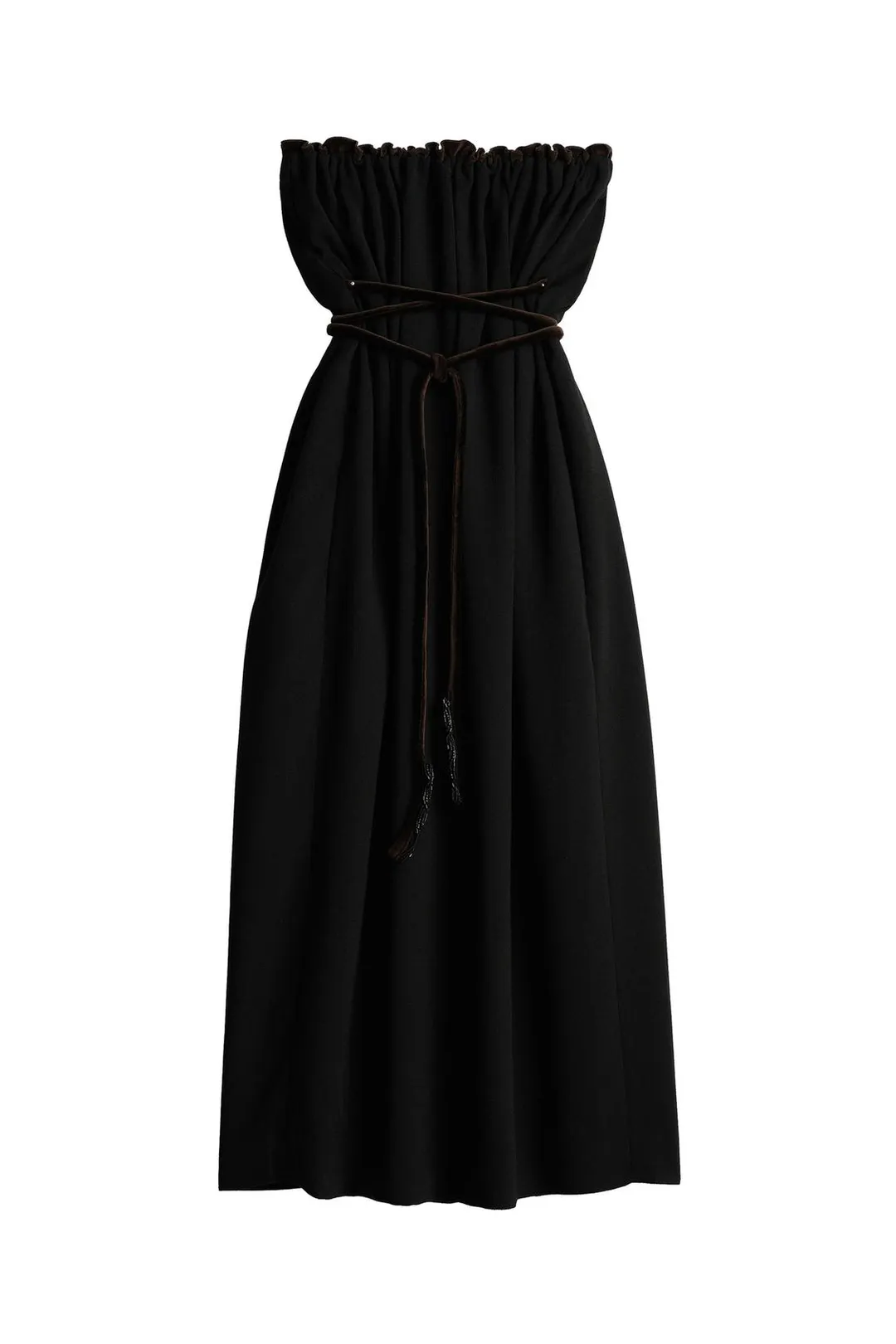 Платье комбинированное с ремнем Limited Edition, Zara