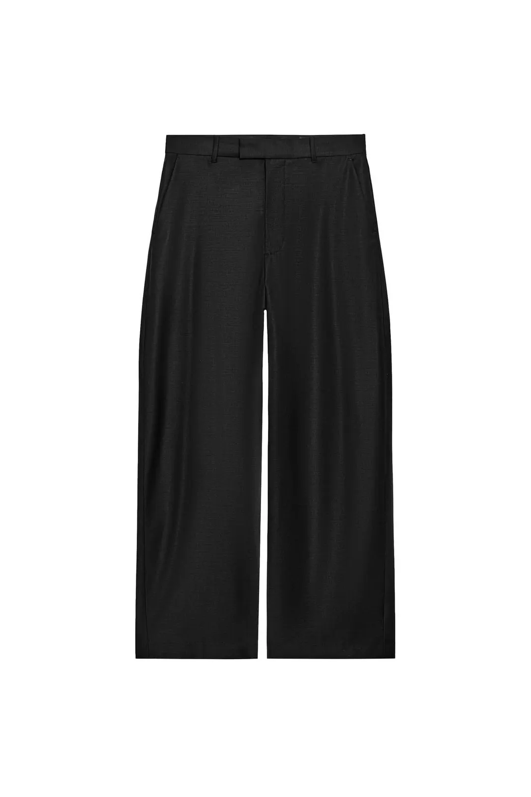 Брюки широкие из смесовой шерсти ZW Collection, Zara