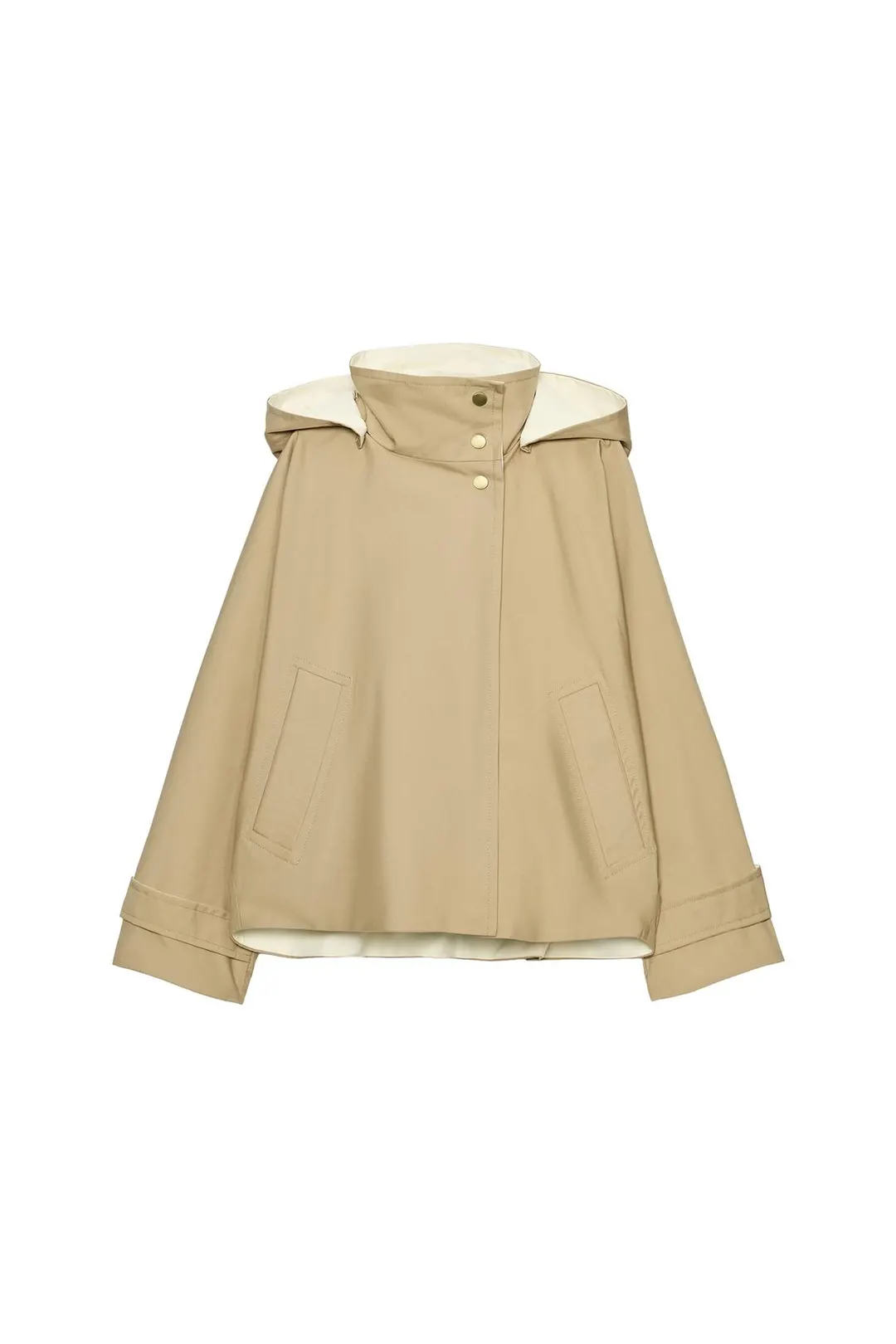 Укороченная водоотталкивающая куртка ZW Collection, Zara