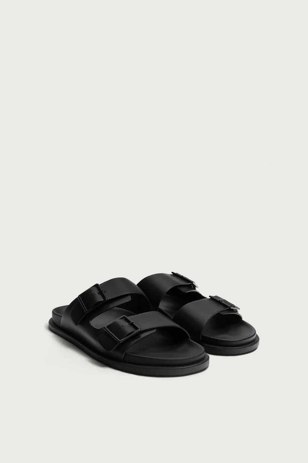 Сандалии с двумя ремешками, Zara