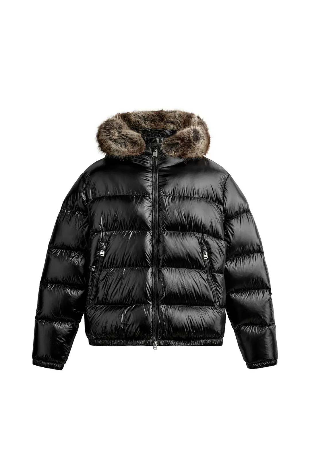 Водоотталкивающая куртка с наполнителем из 80% пуха и 20% пера, Zara