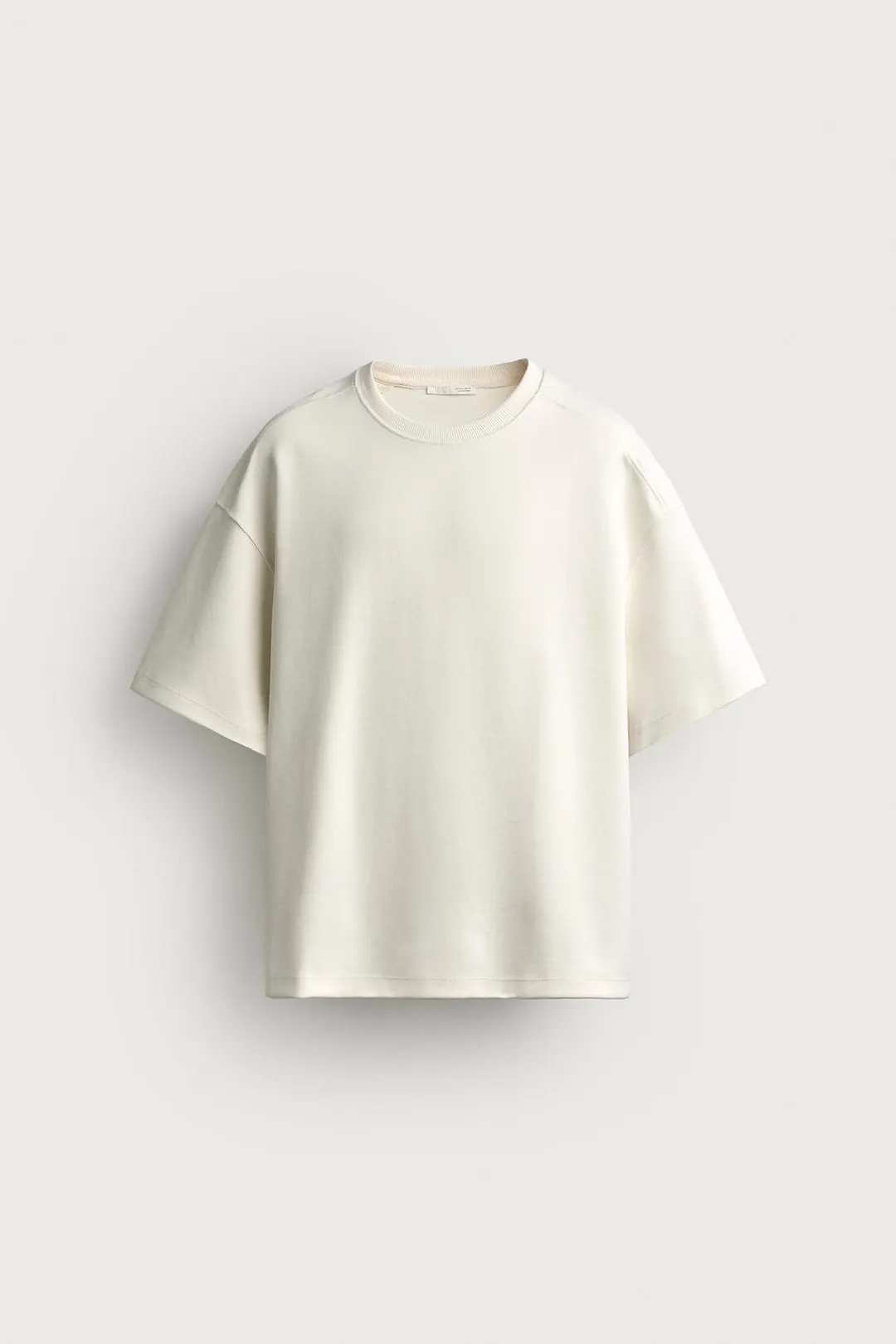 Свитшот свободного кроя из интерлока, Zara