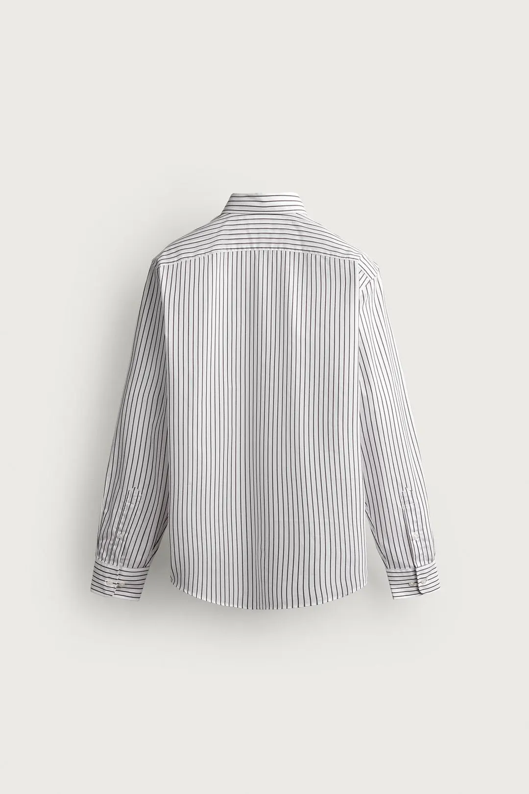 Рубашка прямого кроя в полоску, Zara