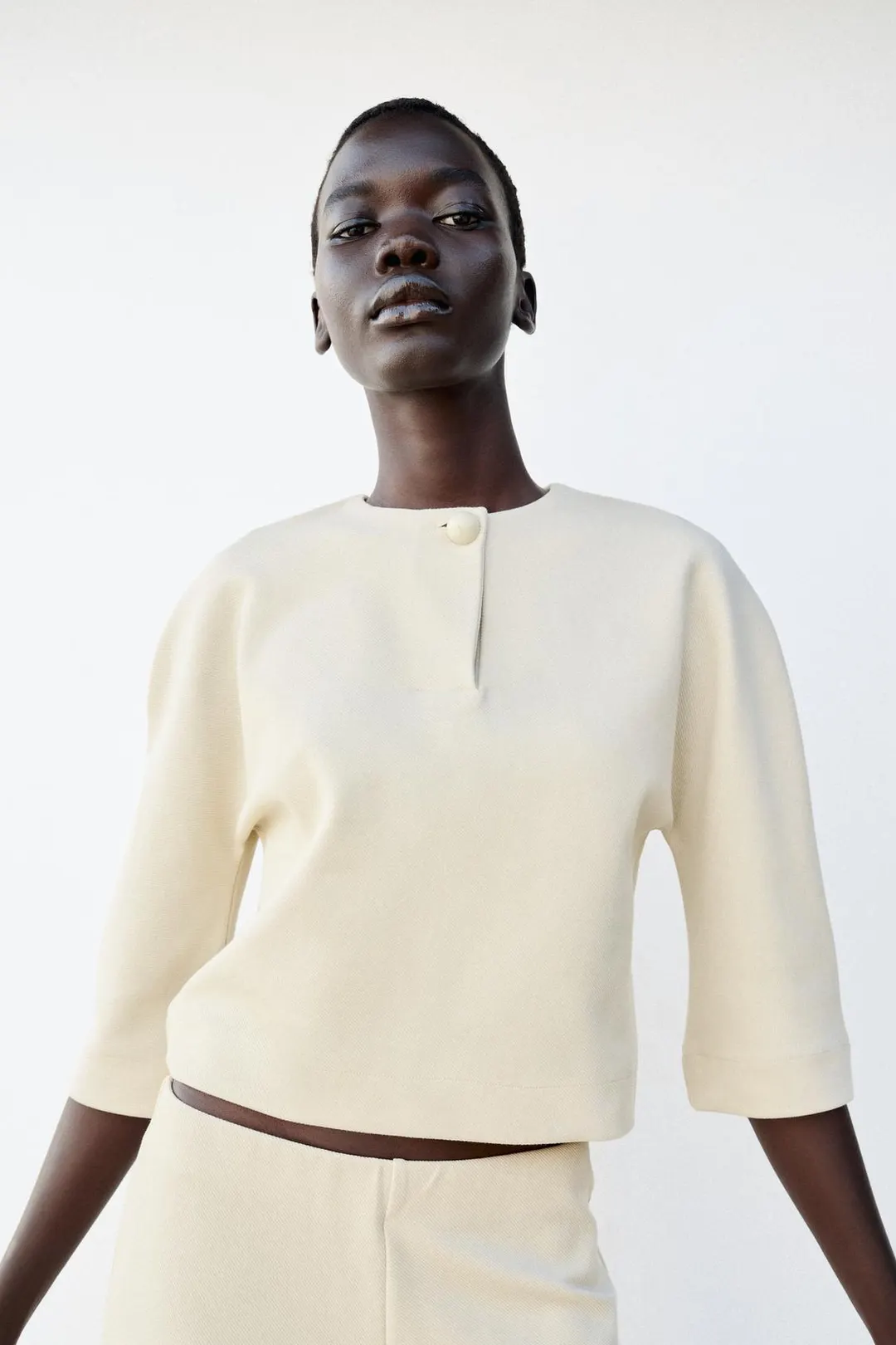Укороченный свитшот, Zara