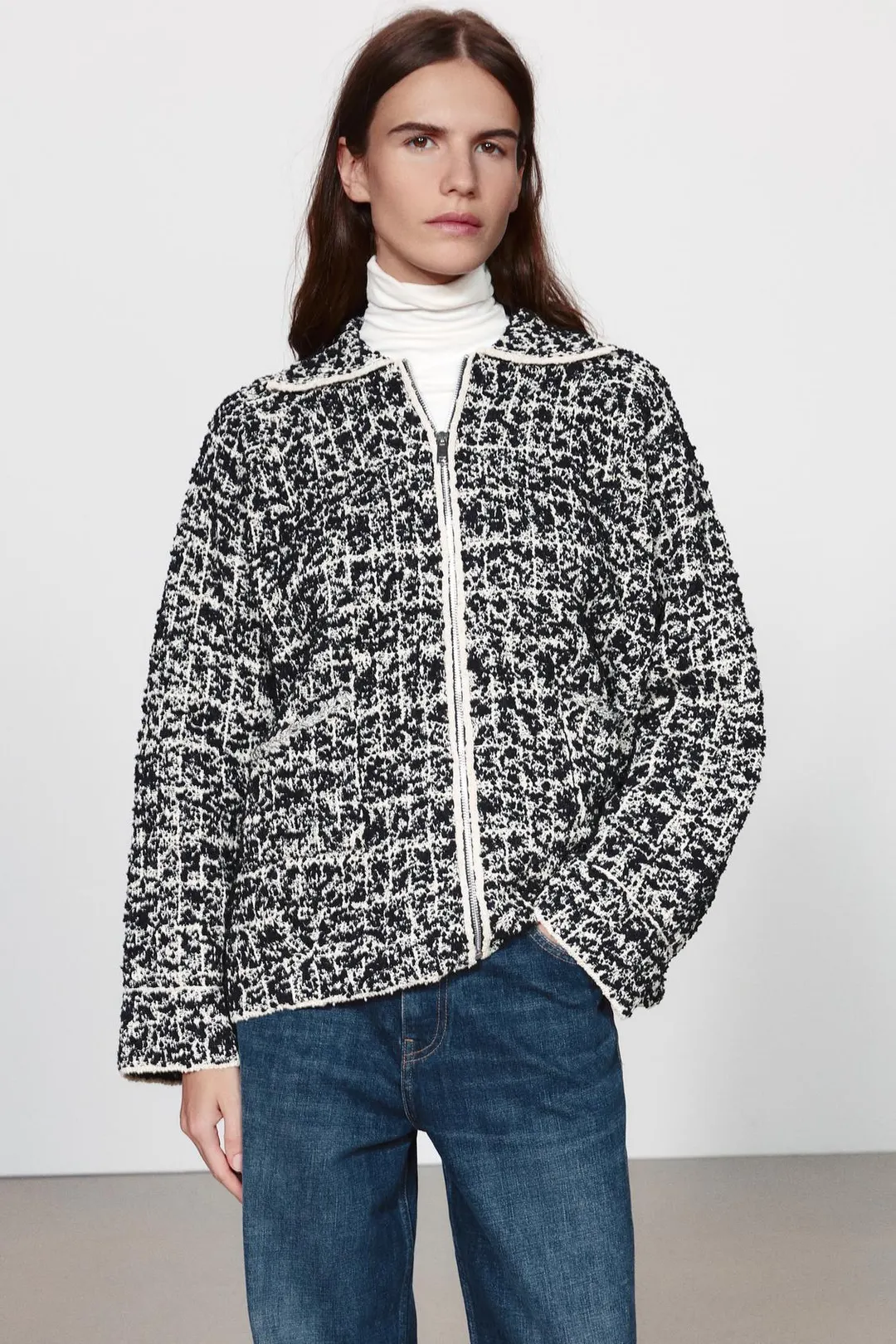 Кардиган структурного кроя, Zara