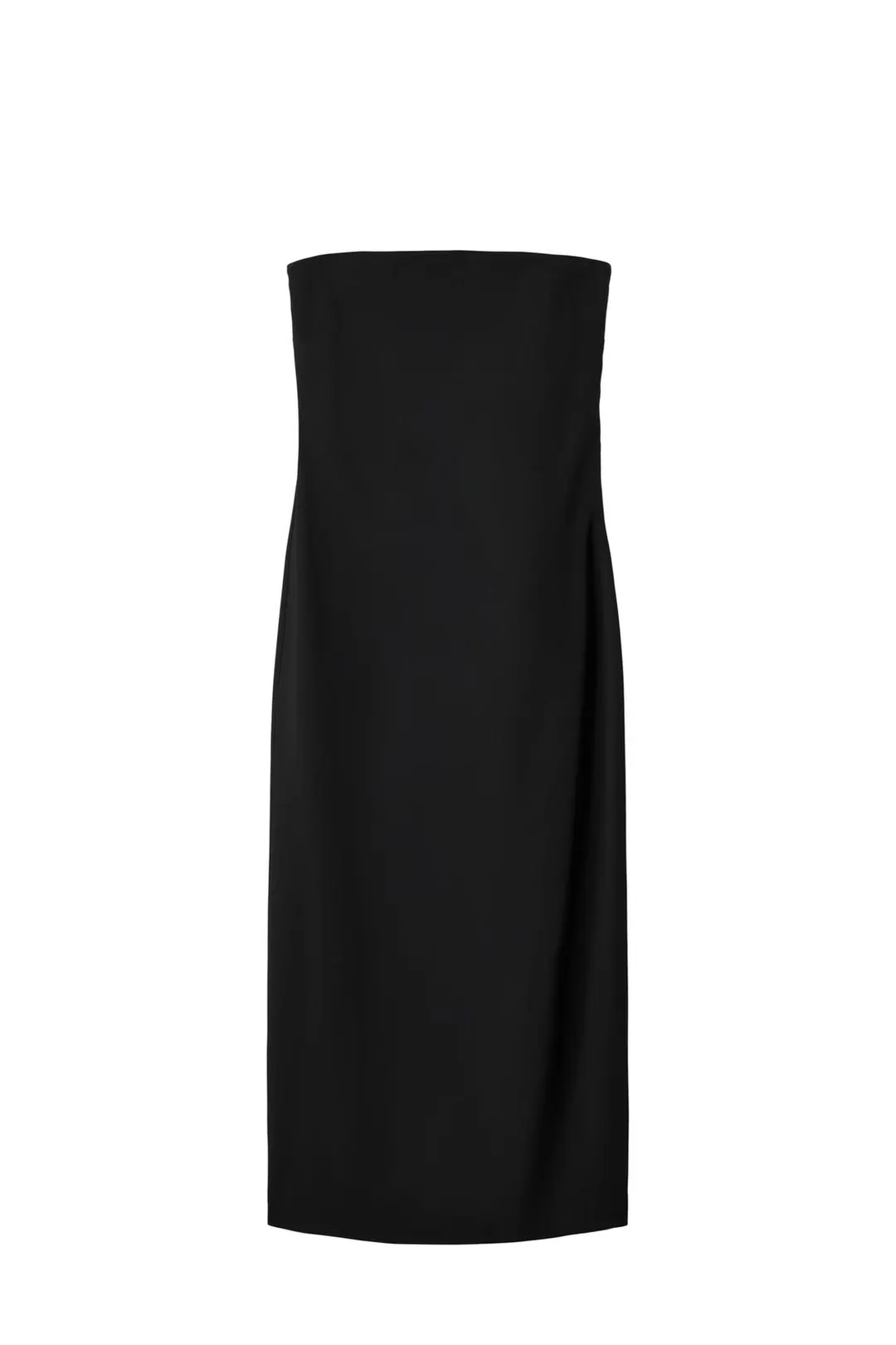 Длинное платье с прямым вырезом, Zara