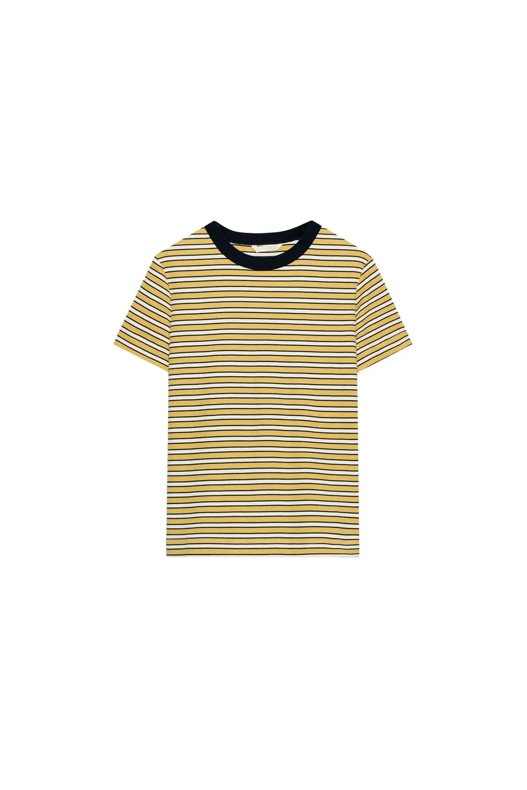 Футболка из интерлока с короткими рукавами, Zara
