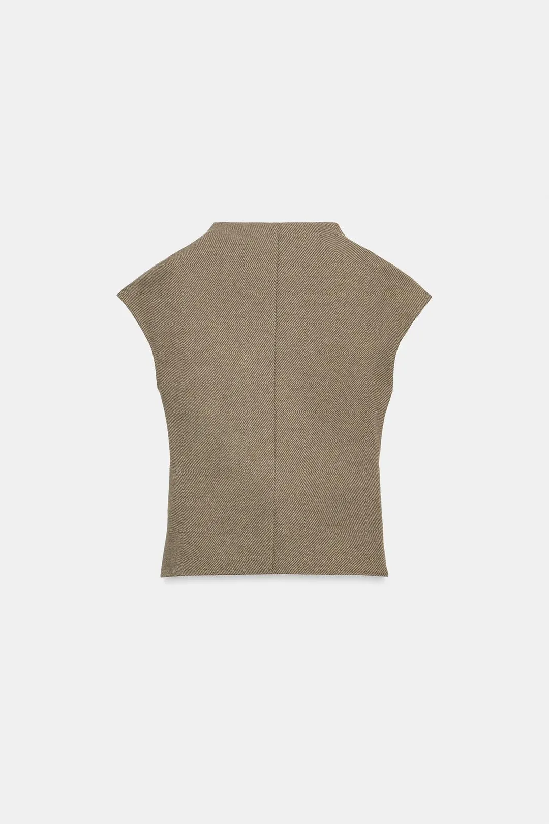 Мягкий топ с бантом, Zara