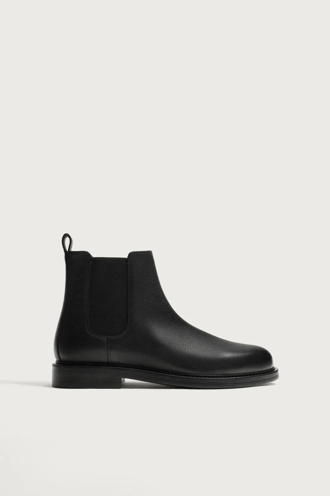 Ботинки челси кожаные, Zara