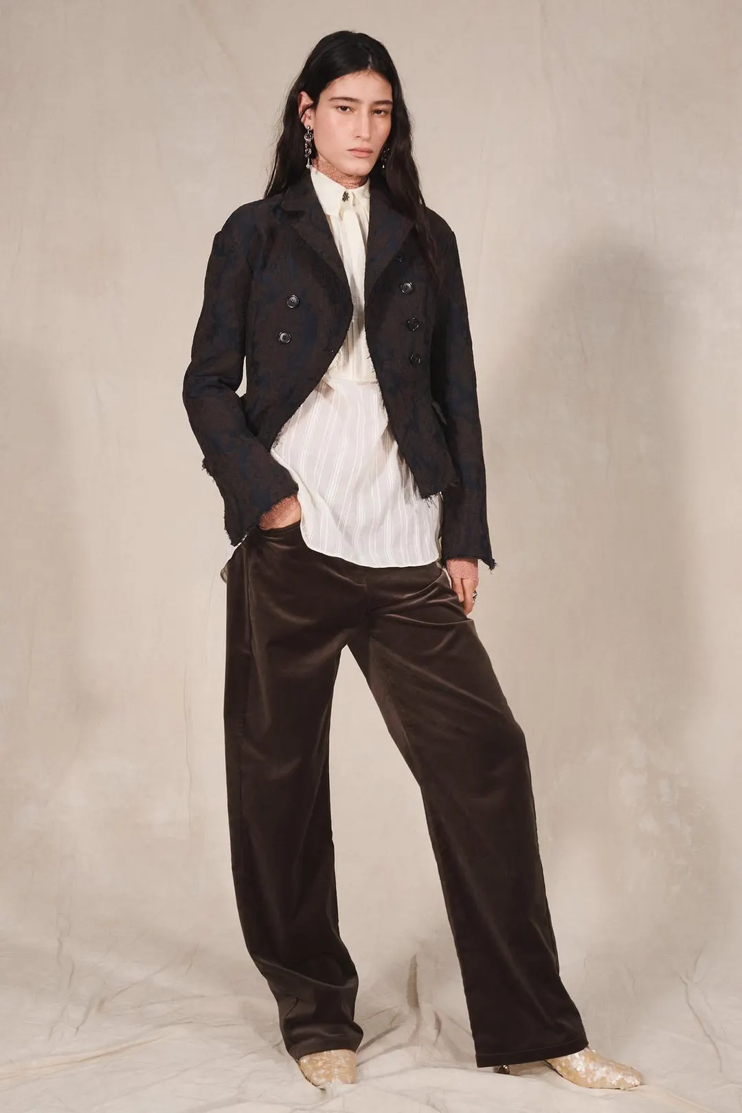 Укороченный жаккардовый жакет LIMITED EDITION, Zara