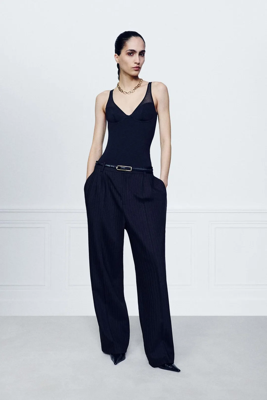 Боди на косточках, Zara