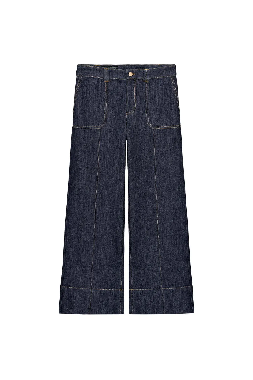 Джинсы-кюлоты Z1975 со средней посадкой, Zara