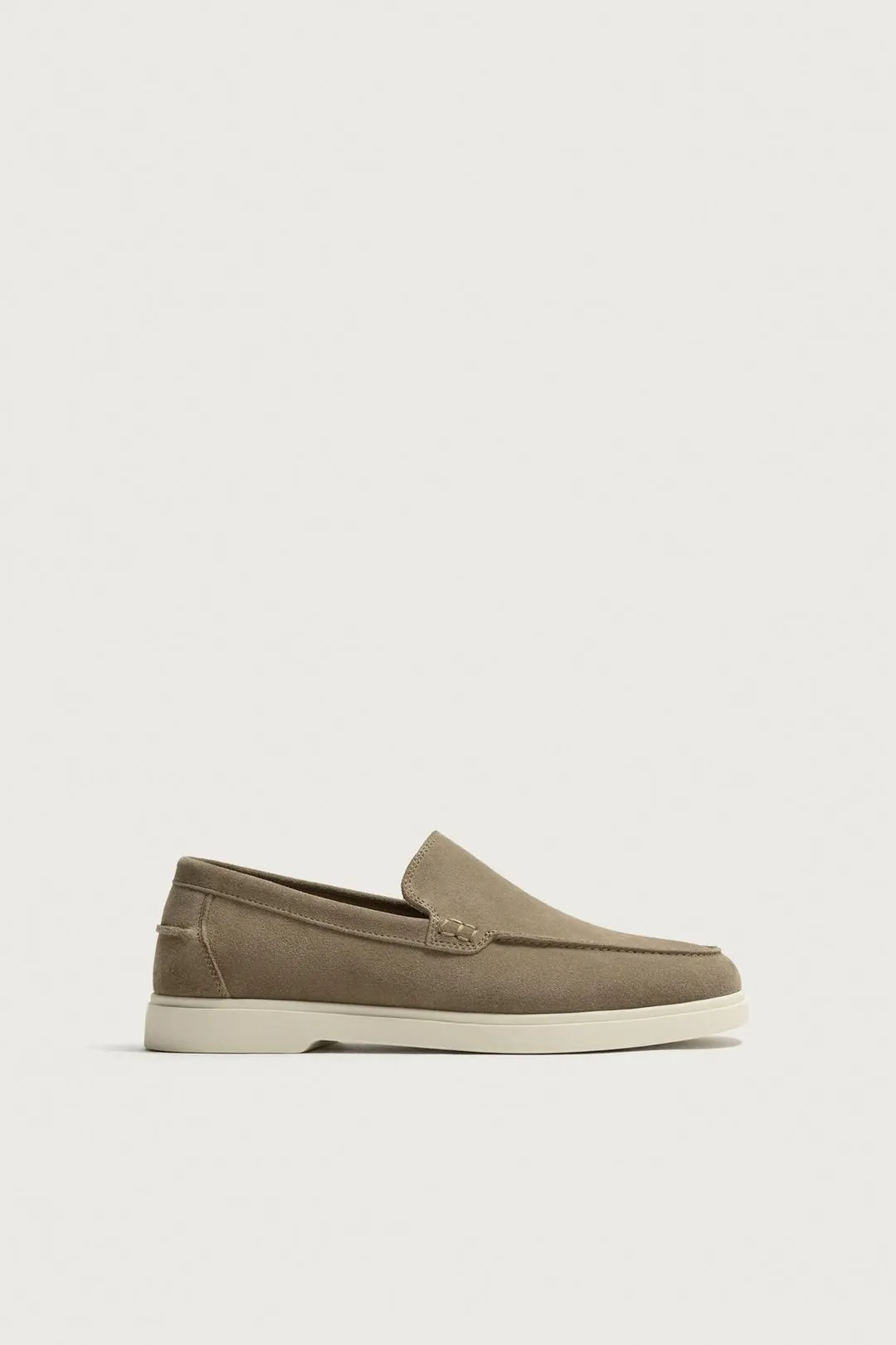 Повседневные кожаные лоферы, Zara