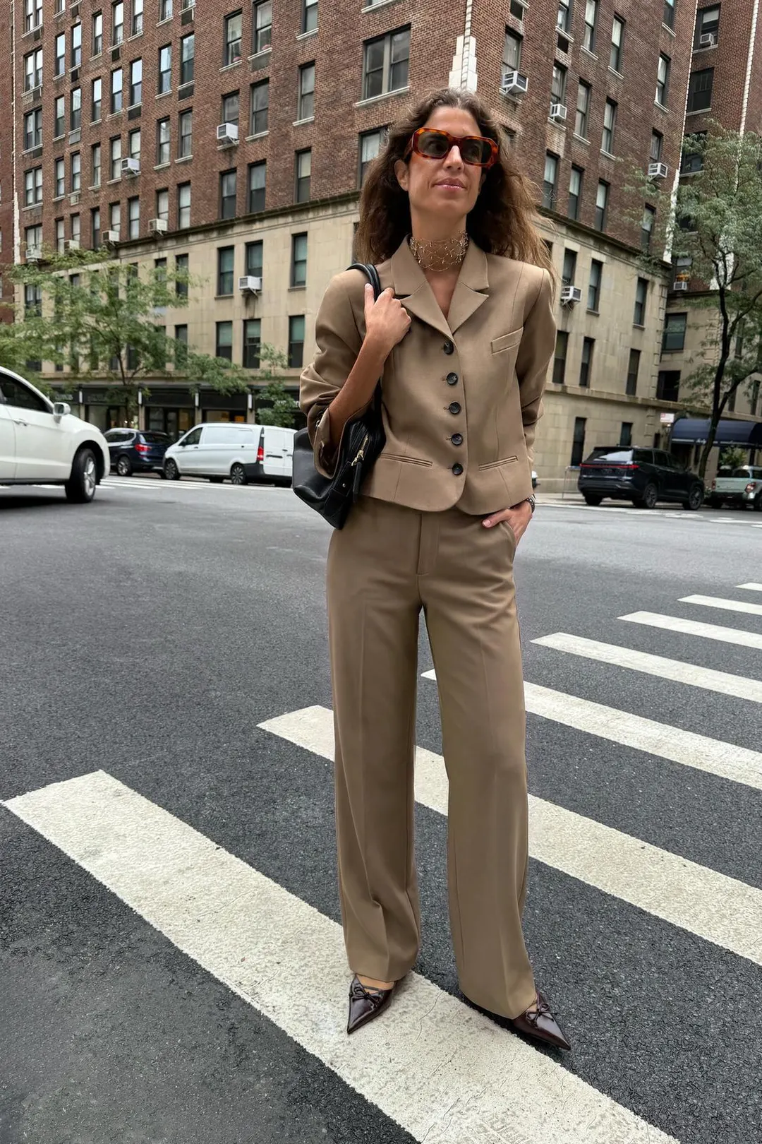 Блейзер приталенный на пуговицах ZW Collection, Zara