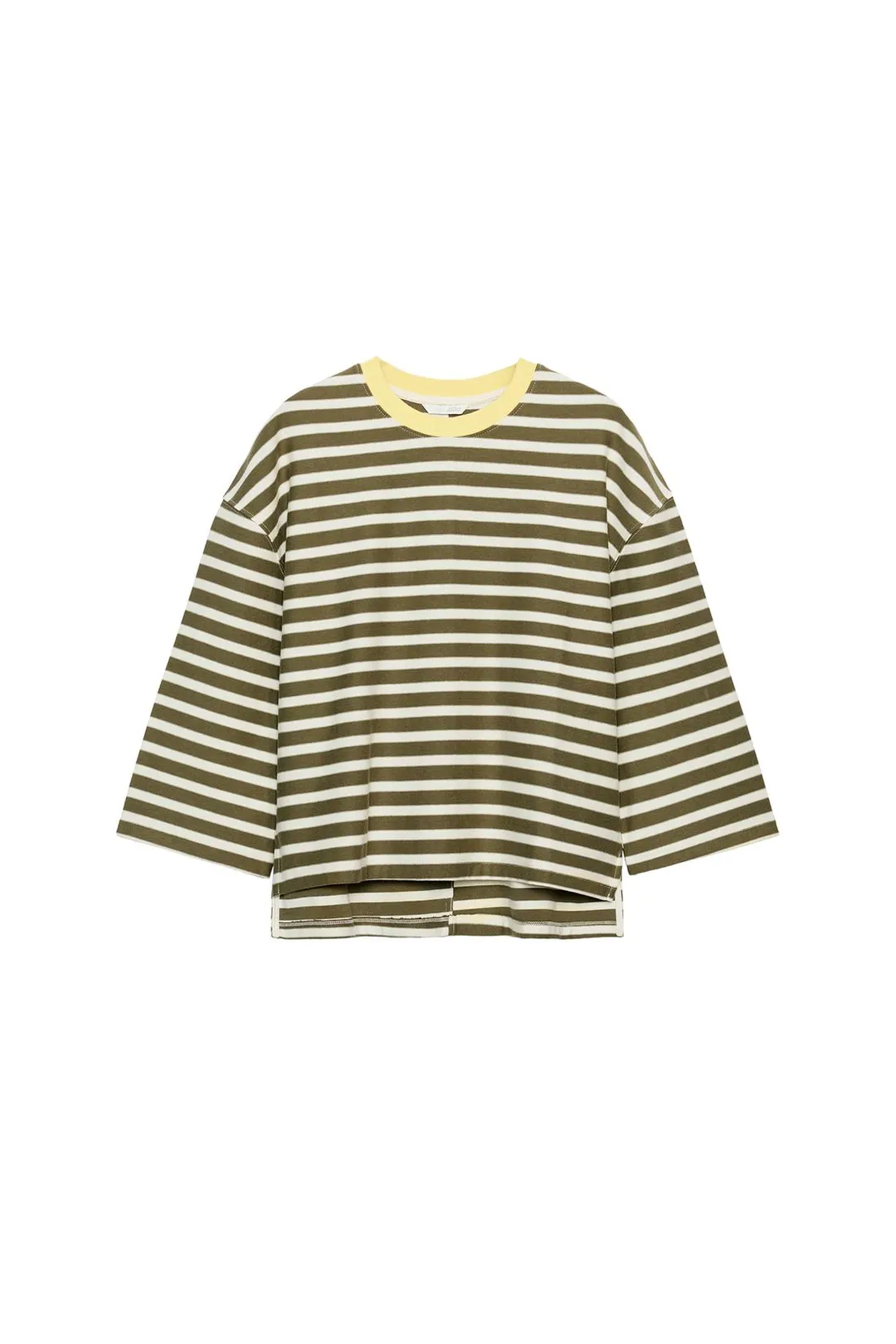 Футболка в контрастную полоску, Zara