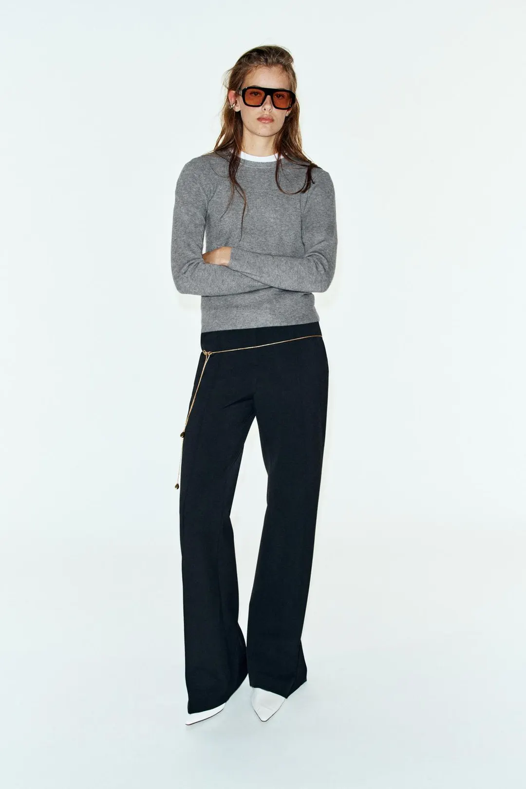Мягкий вязаный джемпер, Zara