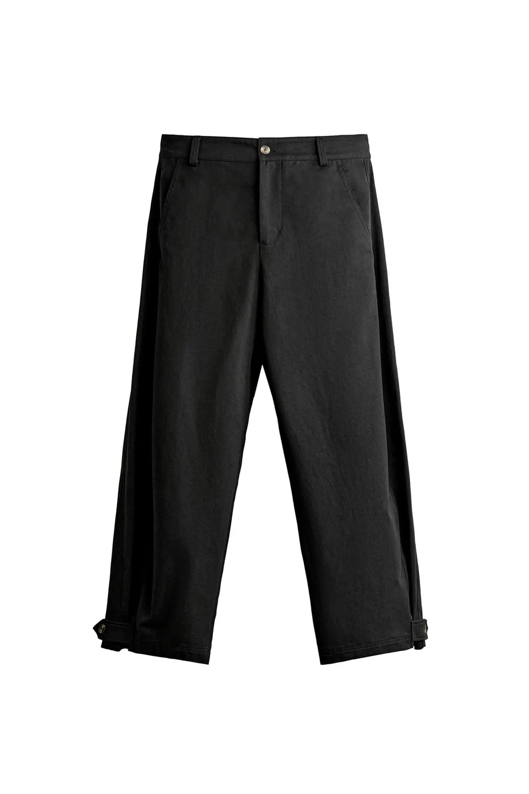 Брюки фасона баллон с хлястиками, Zara