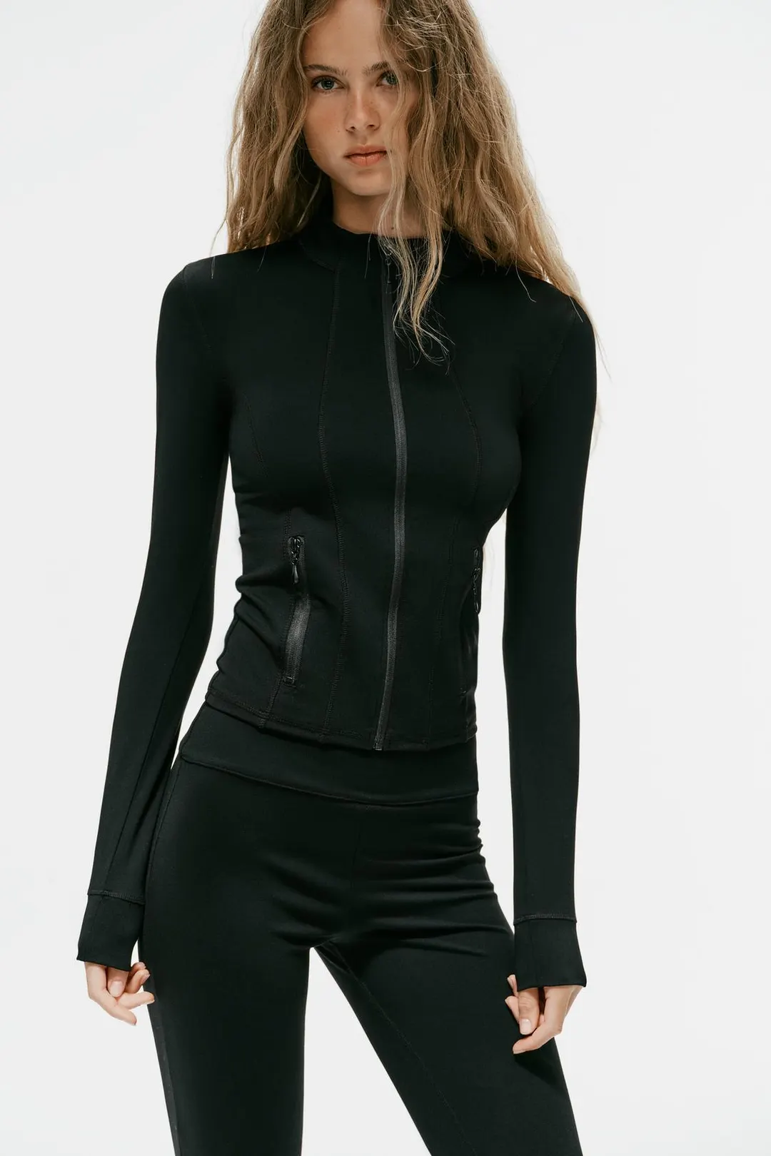 Куртка эластичная на молнии, Zara