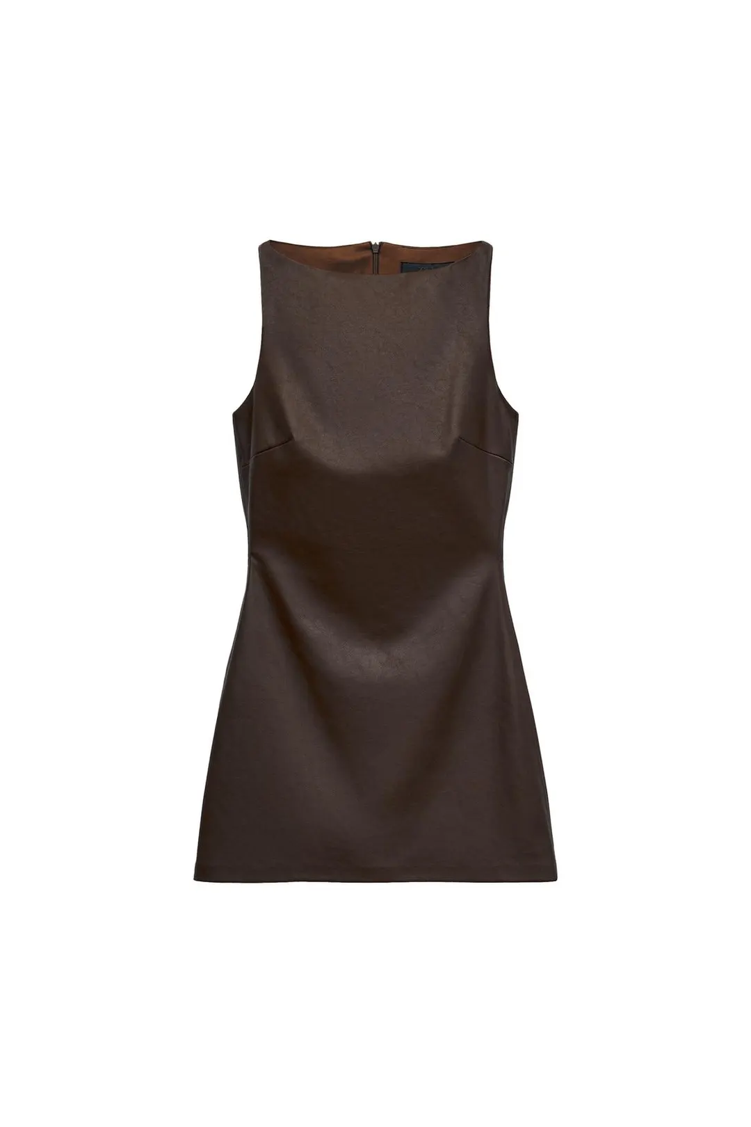 Мини-платье под кожу, Zara