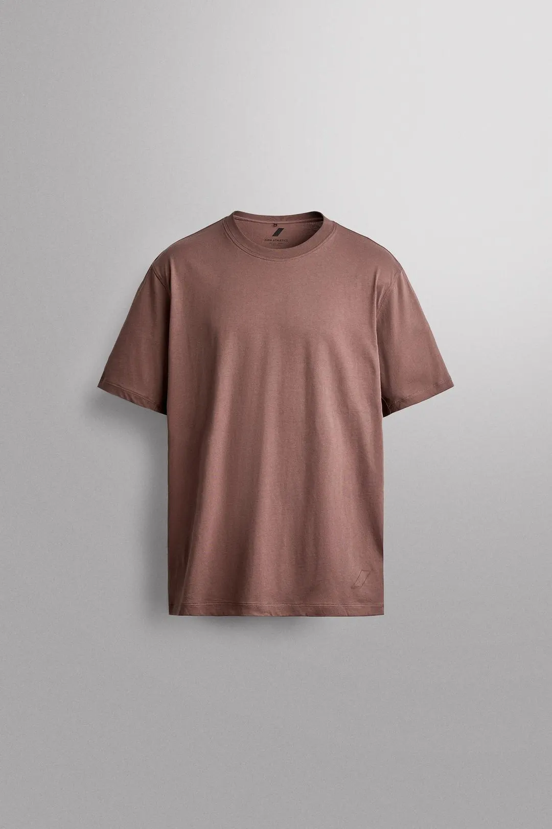 Базовая хлопковая футболка для тренировок, Zara