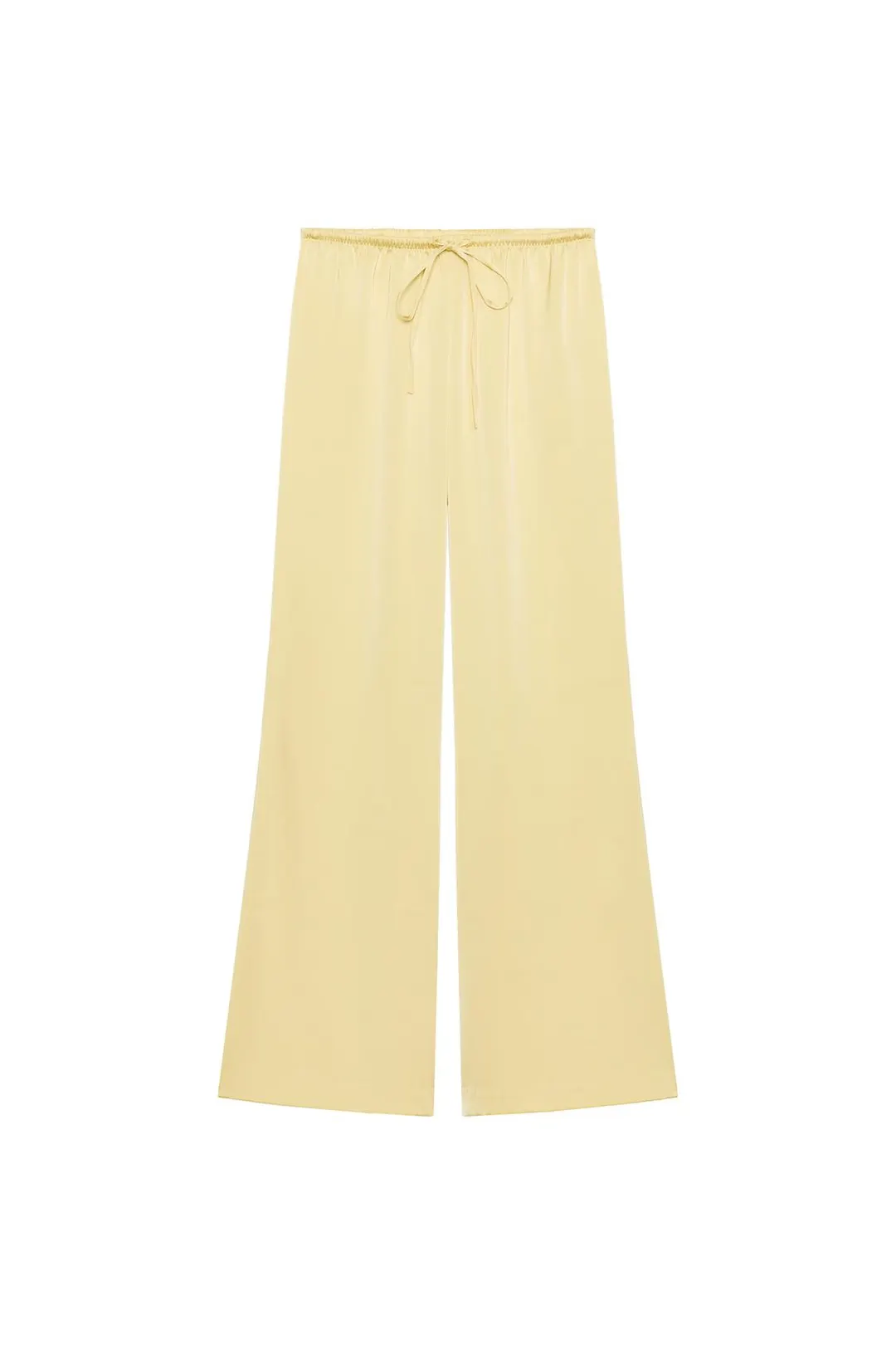 Брюки атласные с завязками, Zara