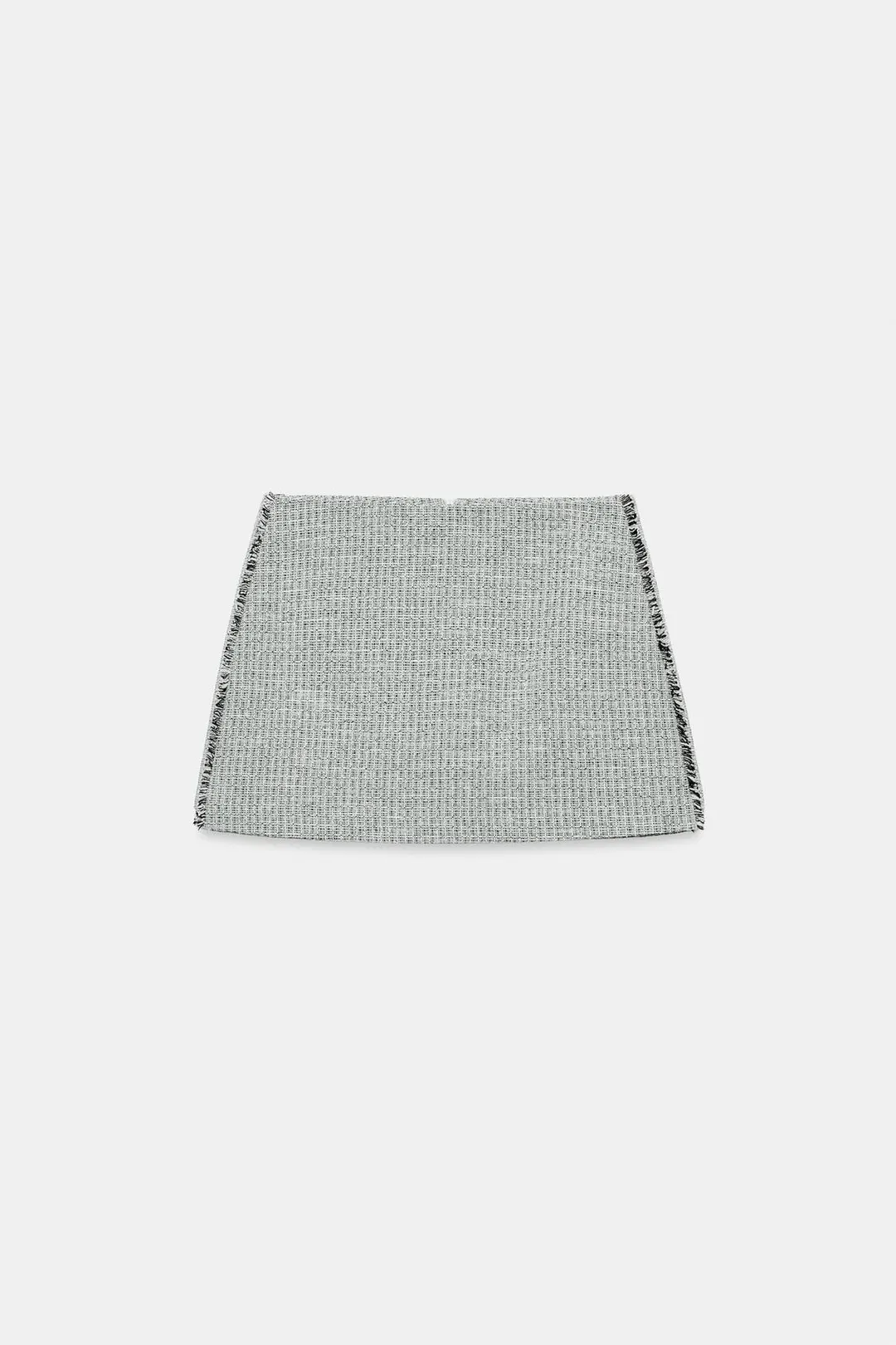 Юбка мини фактурная с бахромой, Zara