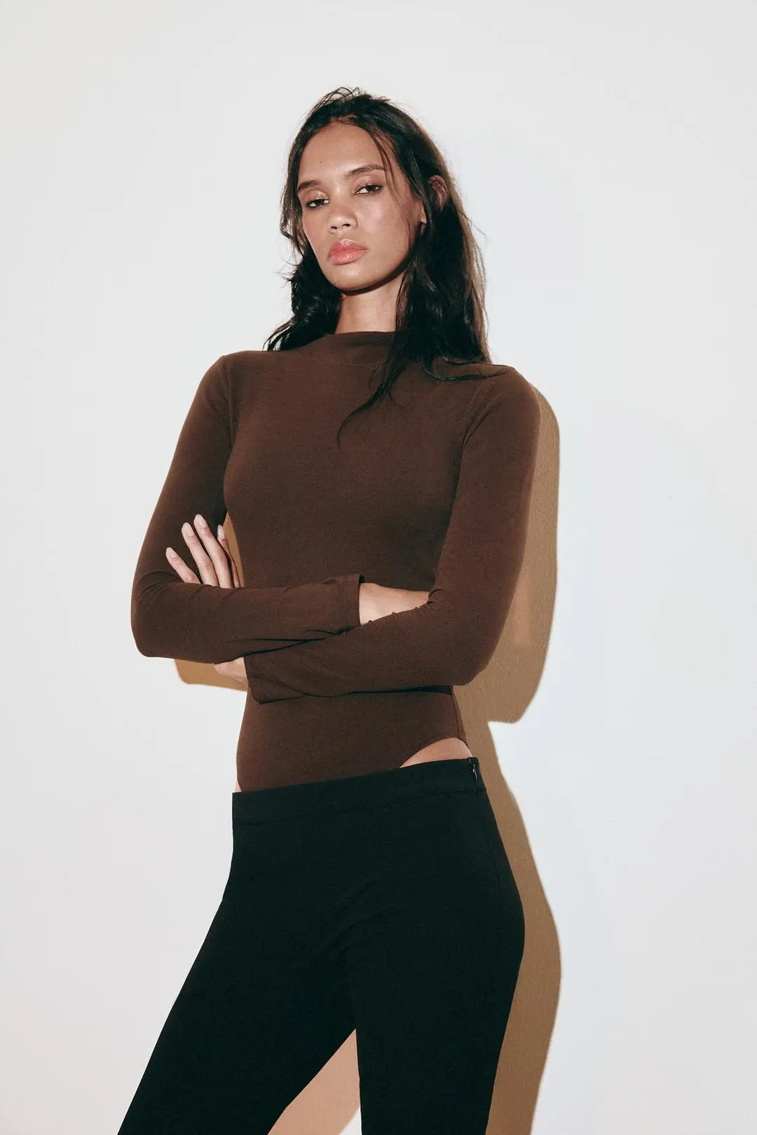 Боди с вырезом на спине, Zara
