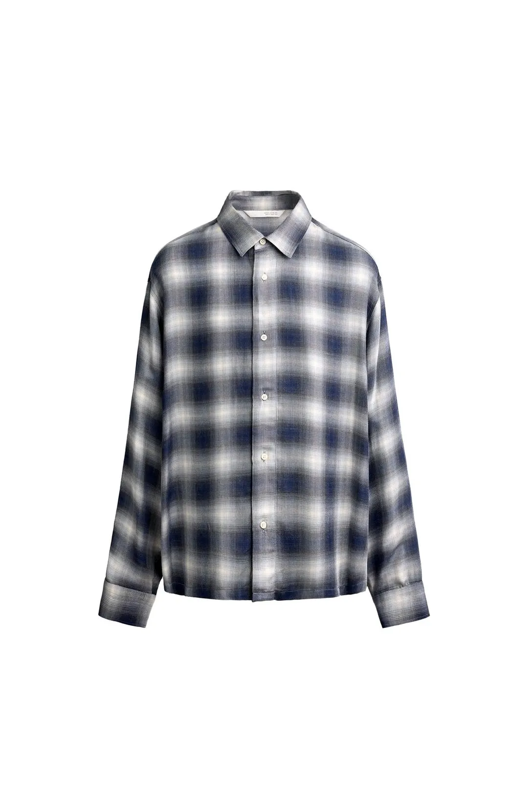 Рубашка струящаяся в клетку, Zara