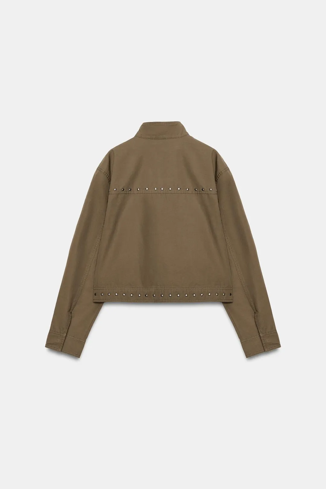 Куртка с заклепками в виде звезд, Zara