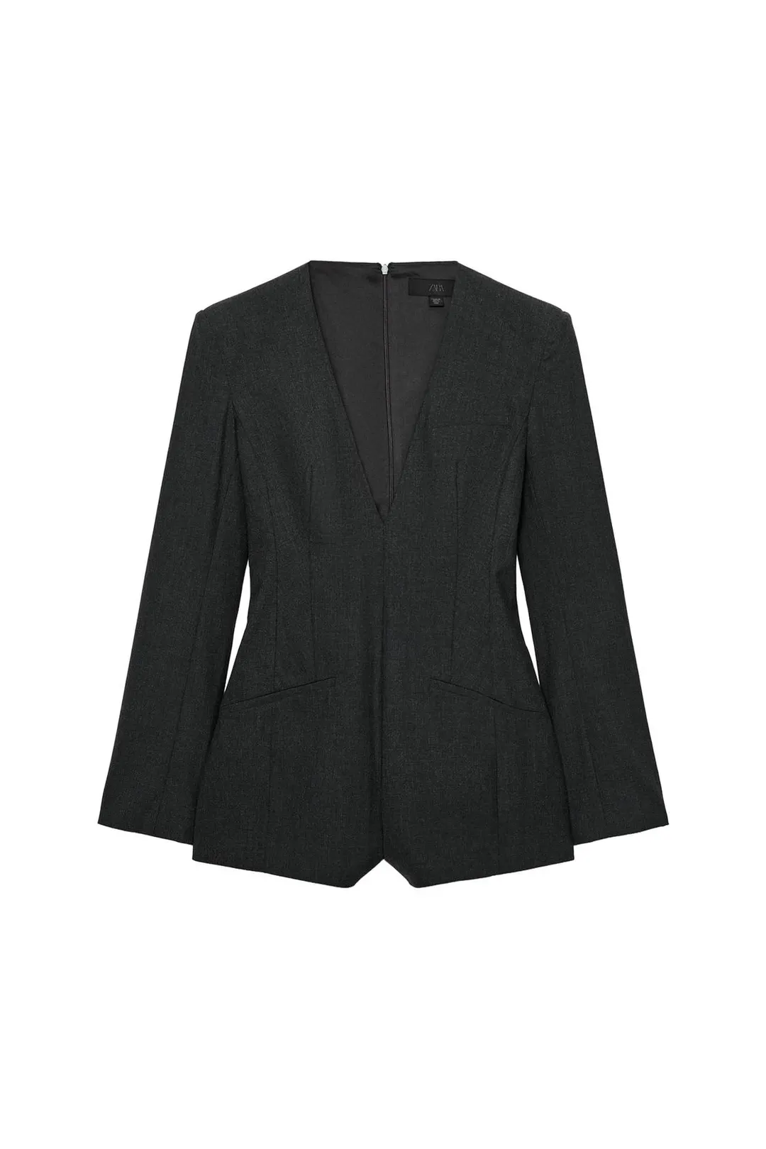 Комбинезон-шорты с подплечниками, Zara