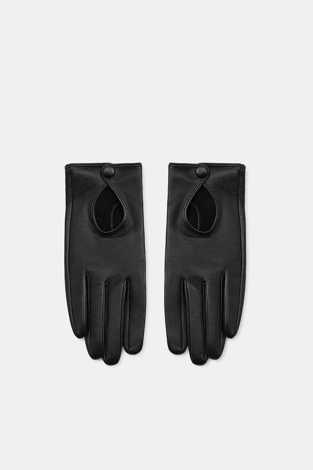 Короткие перчатки из 100% кожи, Zara