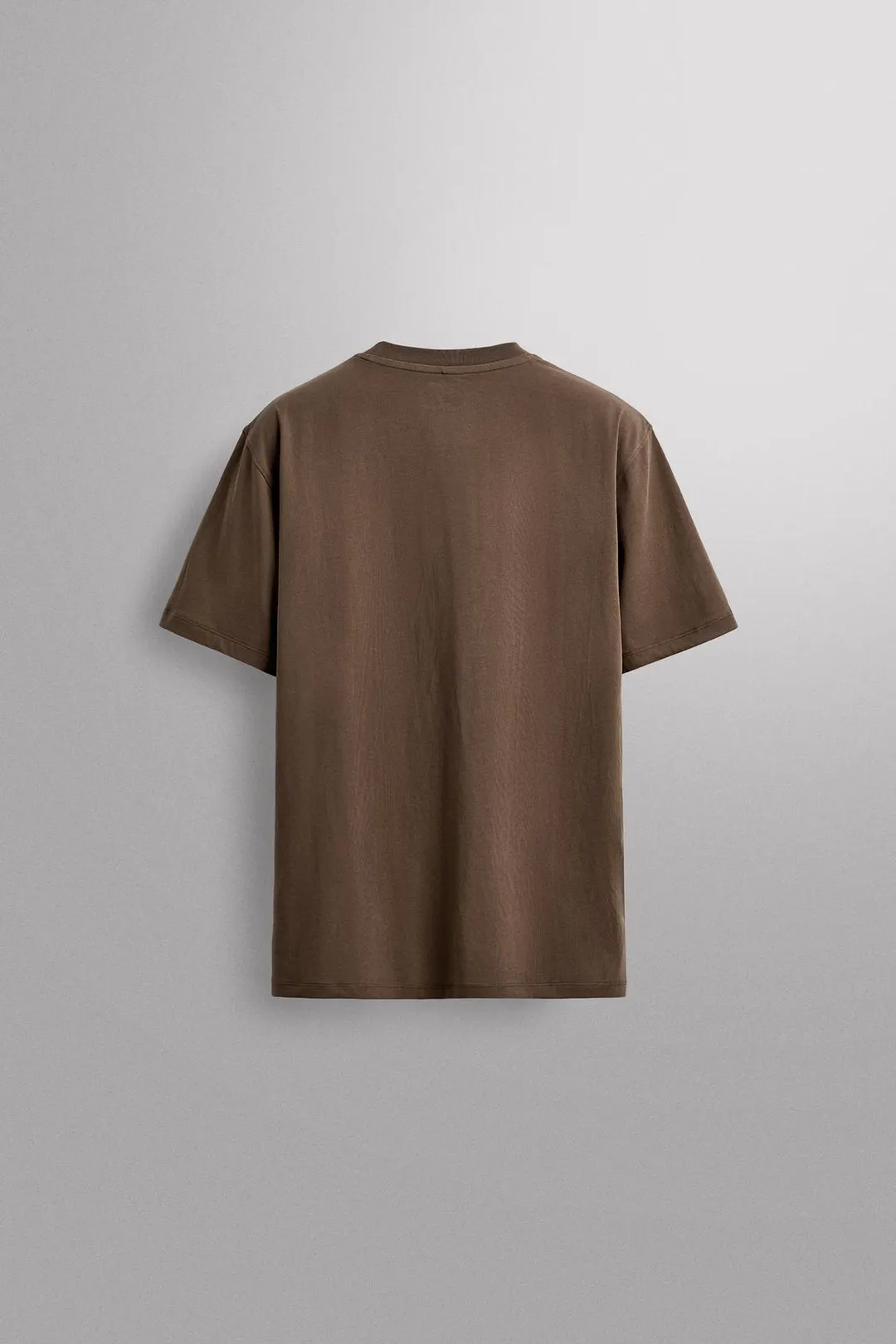 Базовая хлопковая футболка для тренировок, Zara