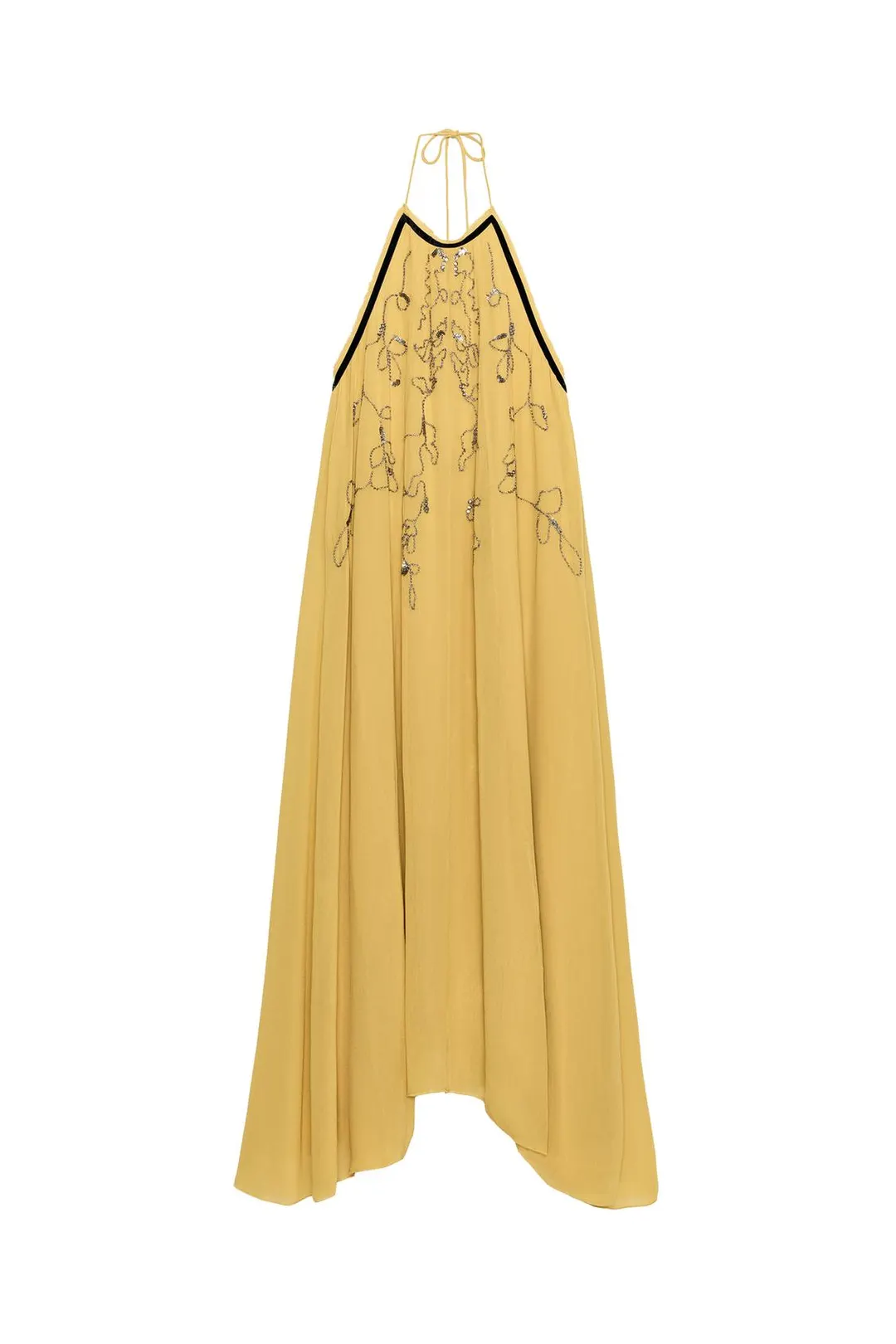 Платье с вышивкой бисером ZW Collection, Zara