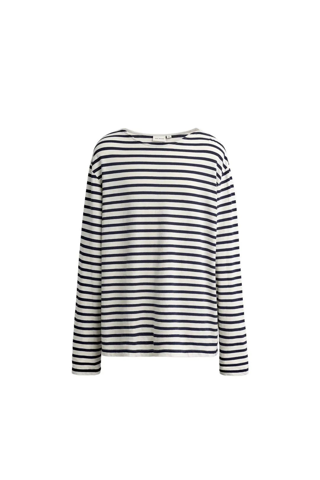 Футболка свободного кроя в жаккардовую полоску, Zara