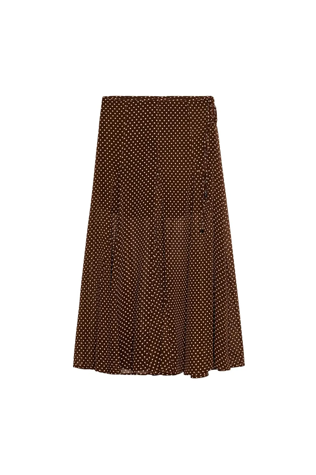 Юбка миди в горошек, Zara