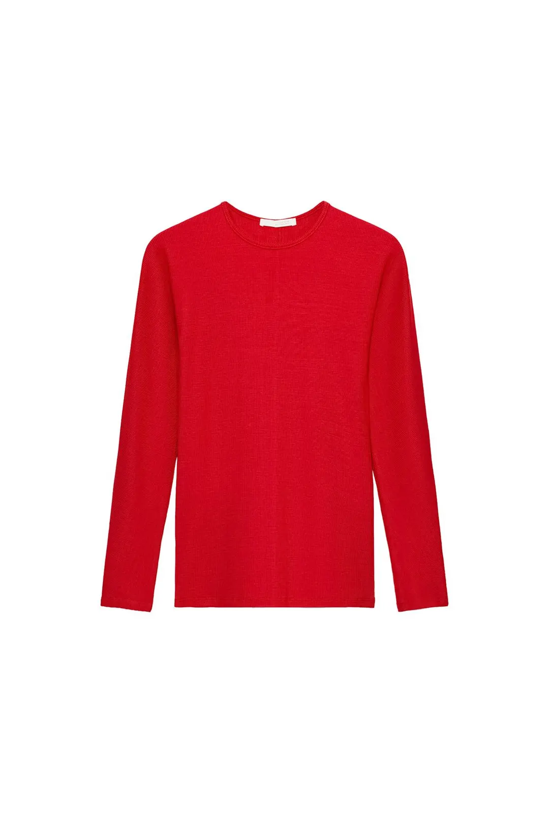 Футболка из лиоцелла с круглым вырезом, Zara