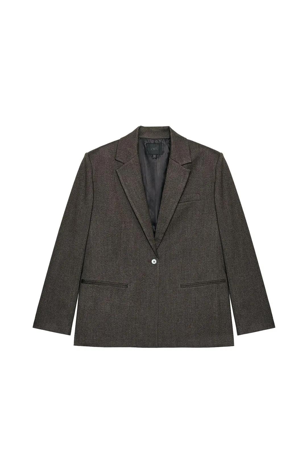 Блейзер прямого кроя оверсайз, Zara