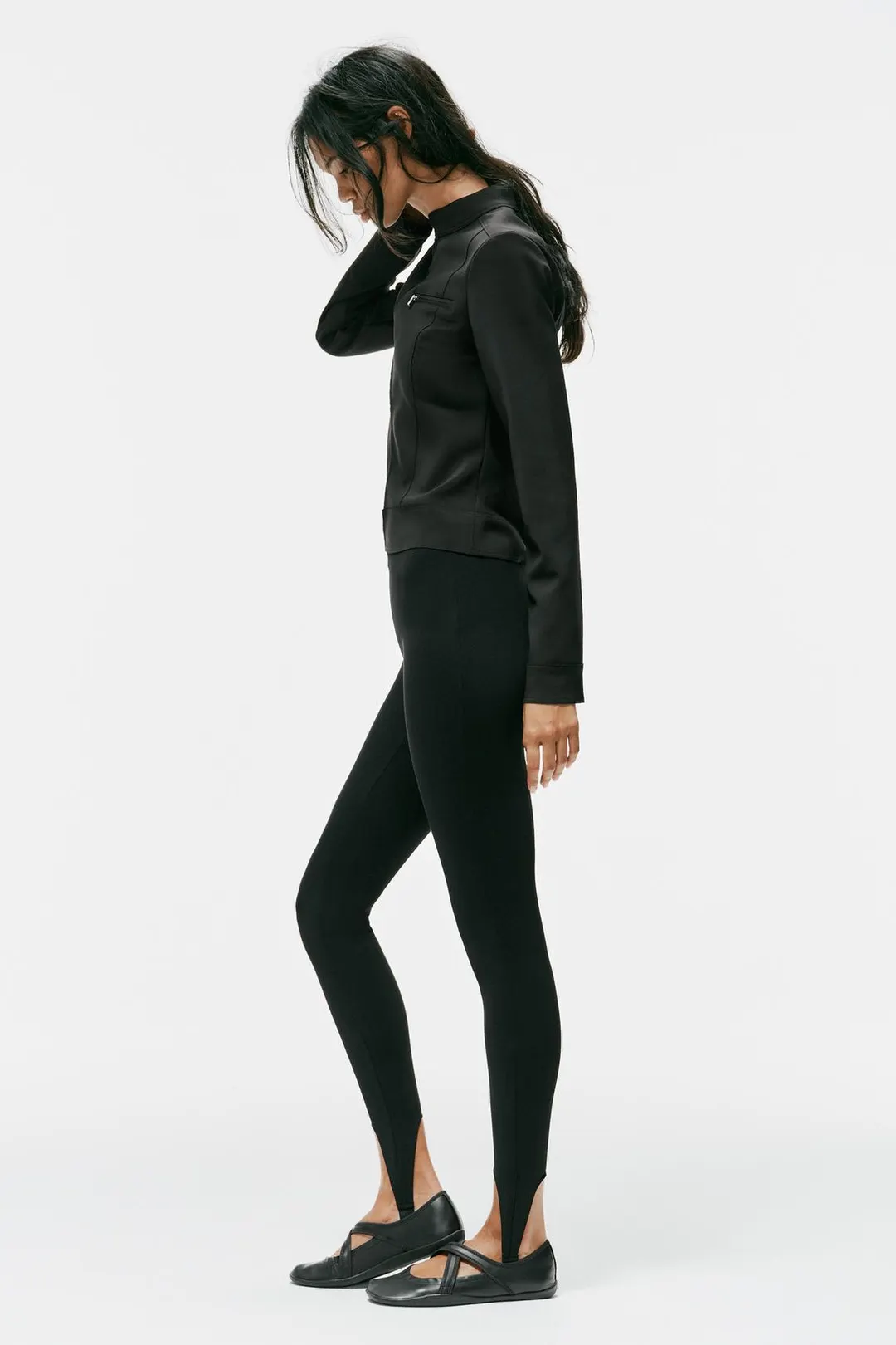 Спортивные балетки с перекрестными ремешками, Zara