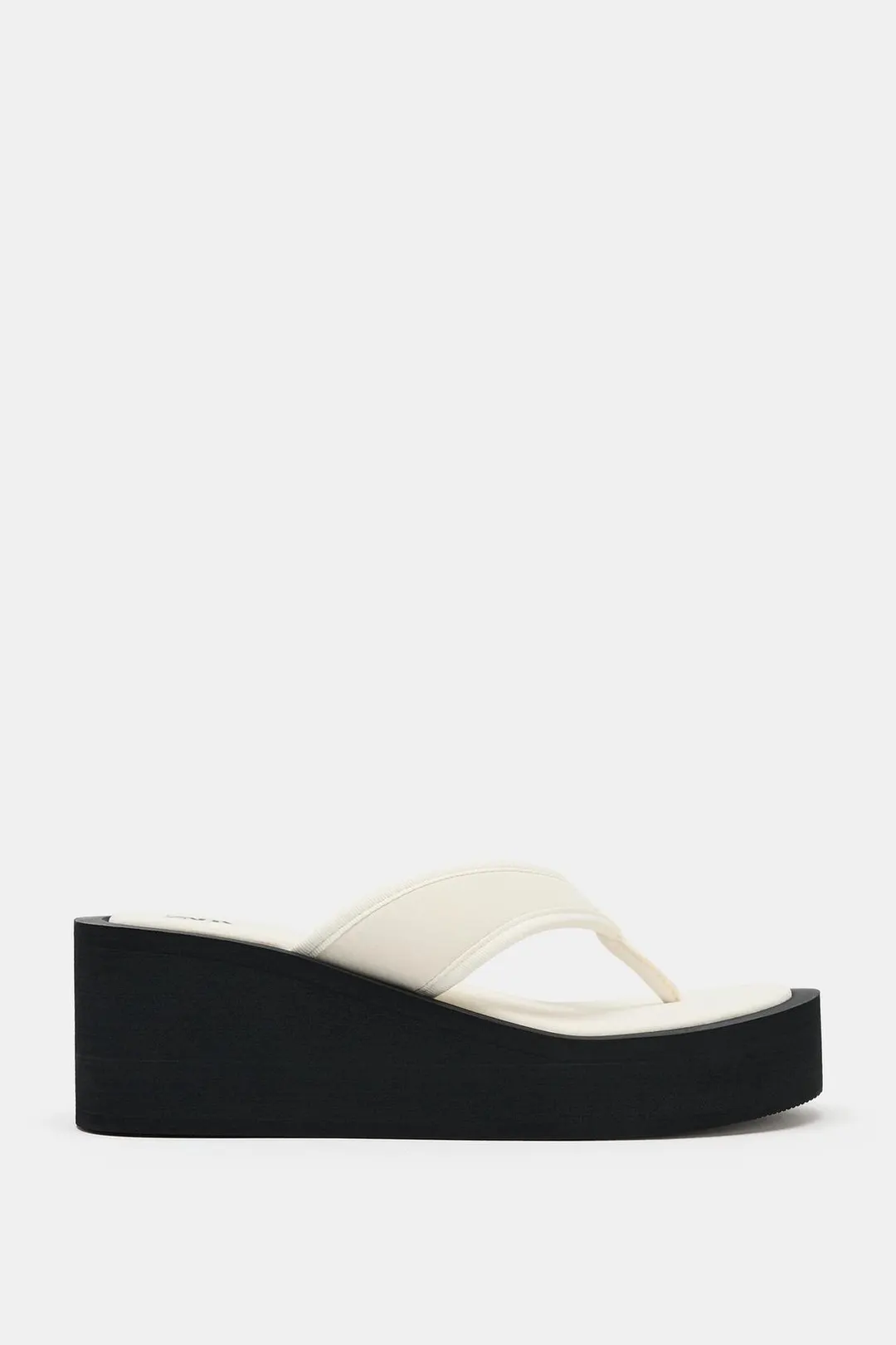 Сандалии на контрастной платформе, Zara
