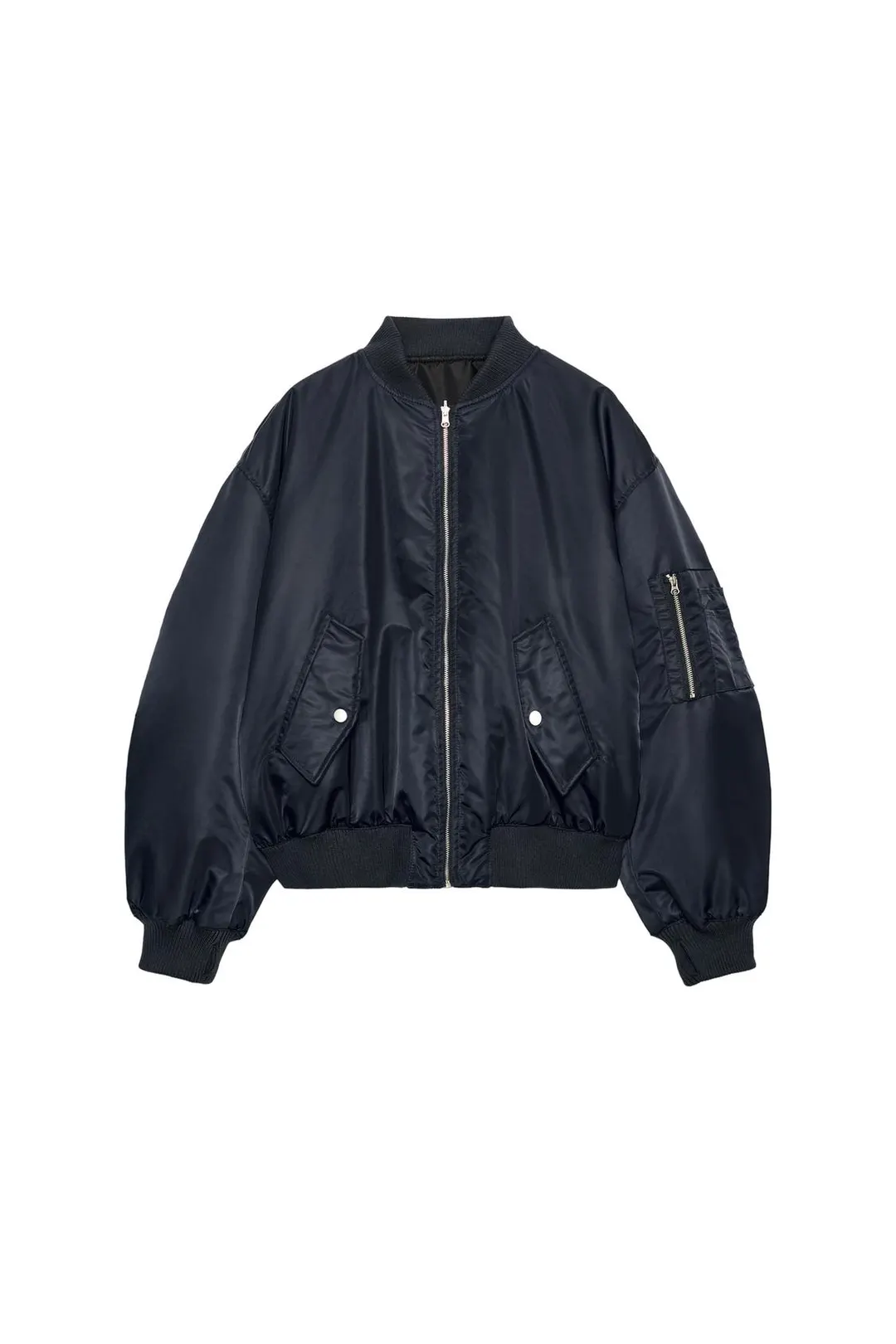 Бомбер двусторонний оверсайз, Zara