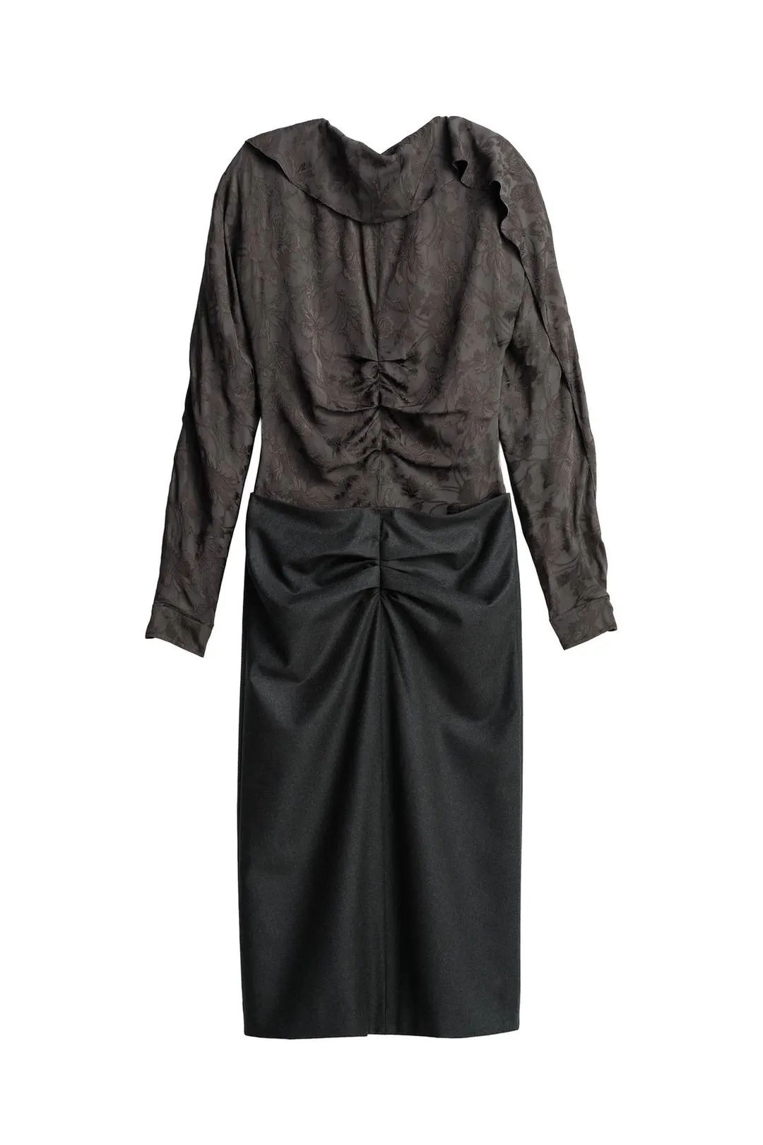 Комбинированное жаккардовое платье Limited Edition, Zara